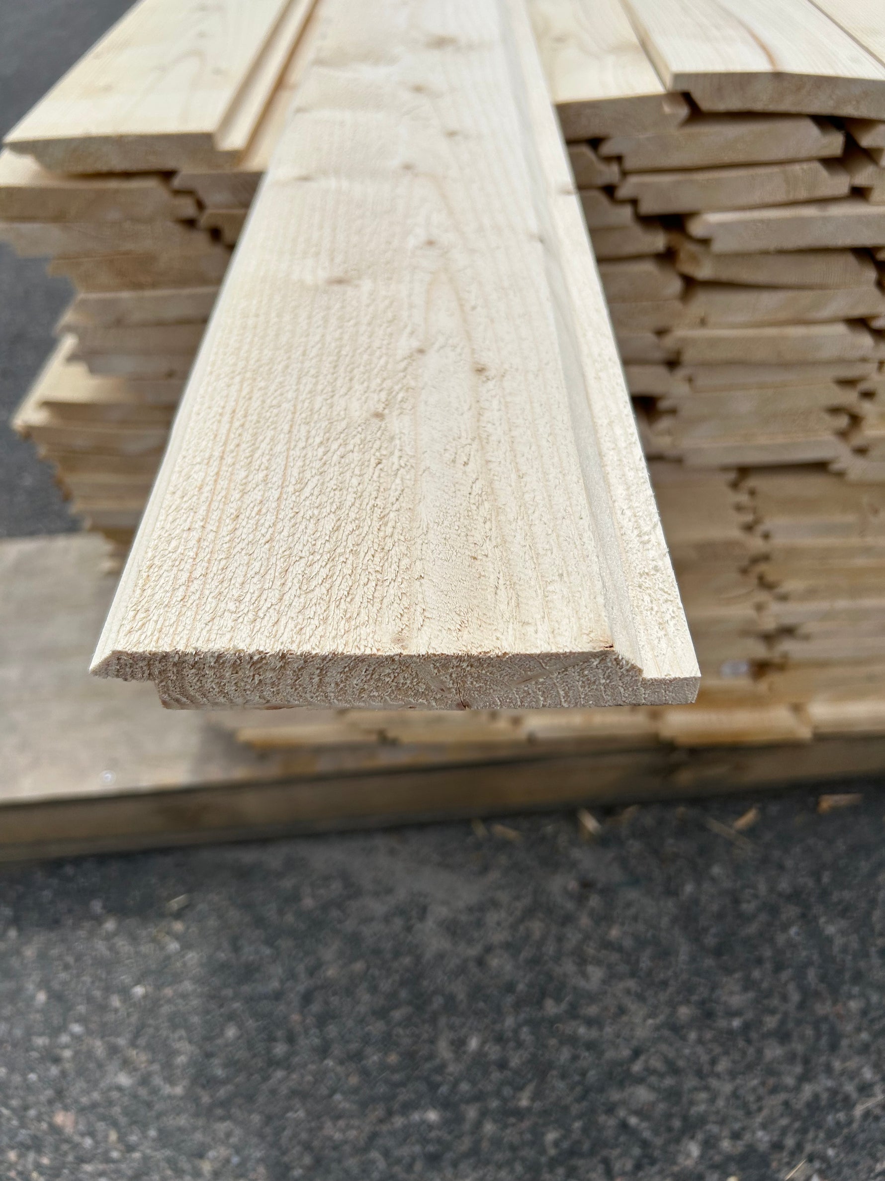 Paket Dubbelfas Halvspont 22x145mm 3,90m 175st Obehandlad