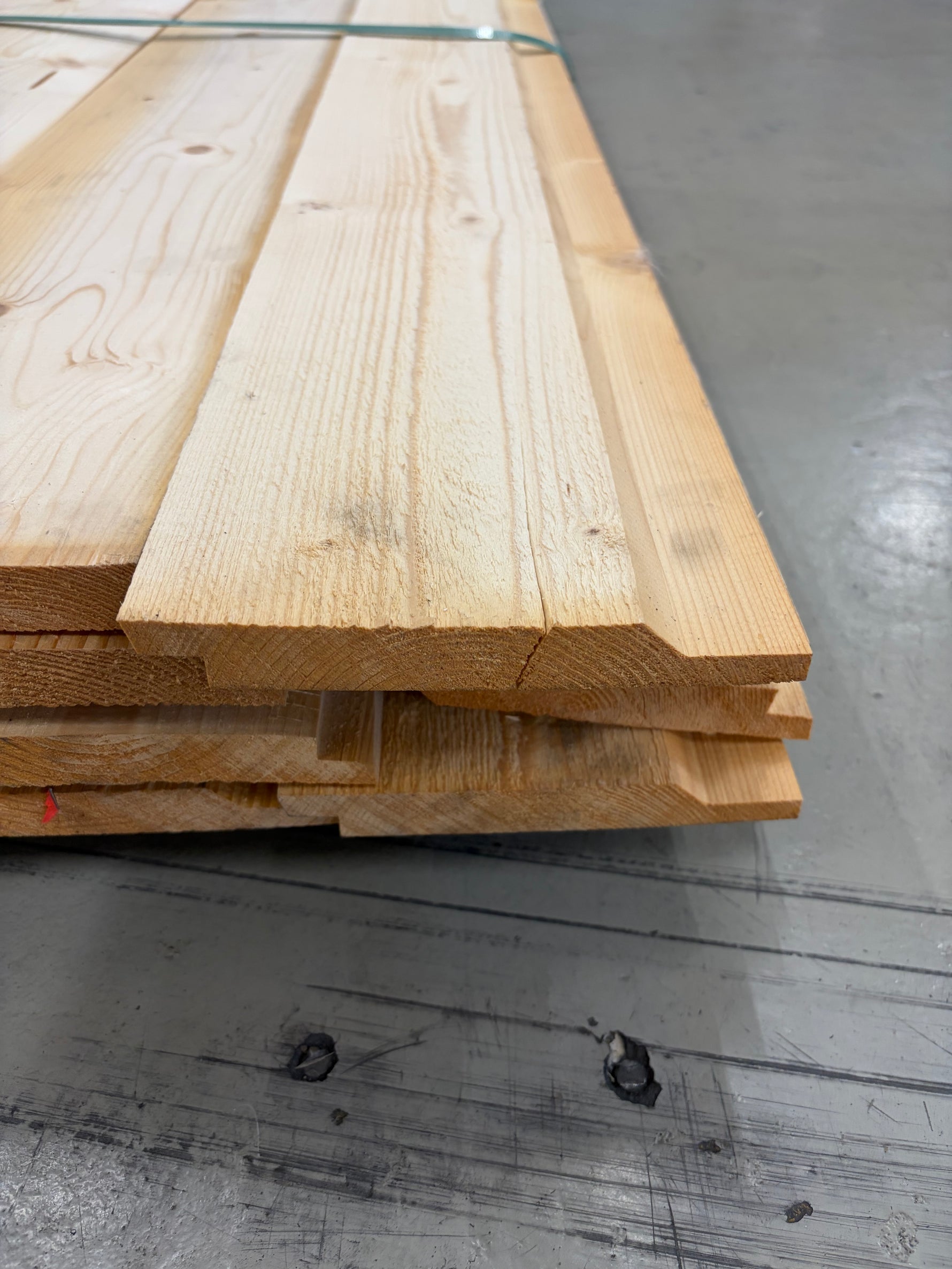 Paket Obehandlad Ytterpanel 21x160mm, 5,4 m – 24 st