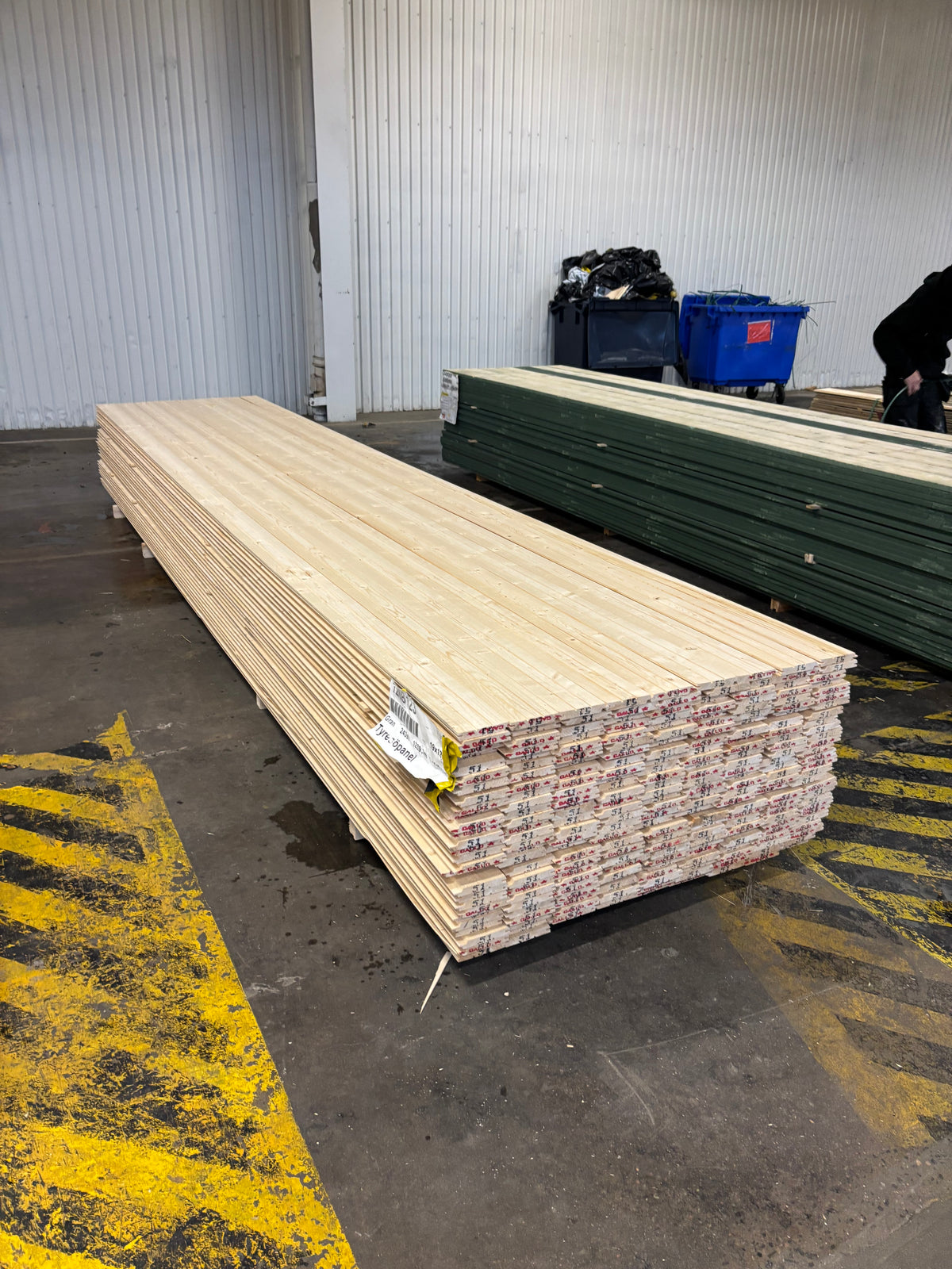 Paket Ytterpanel 19×120 mm 5,10 m Obehandlad – 234 st