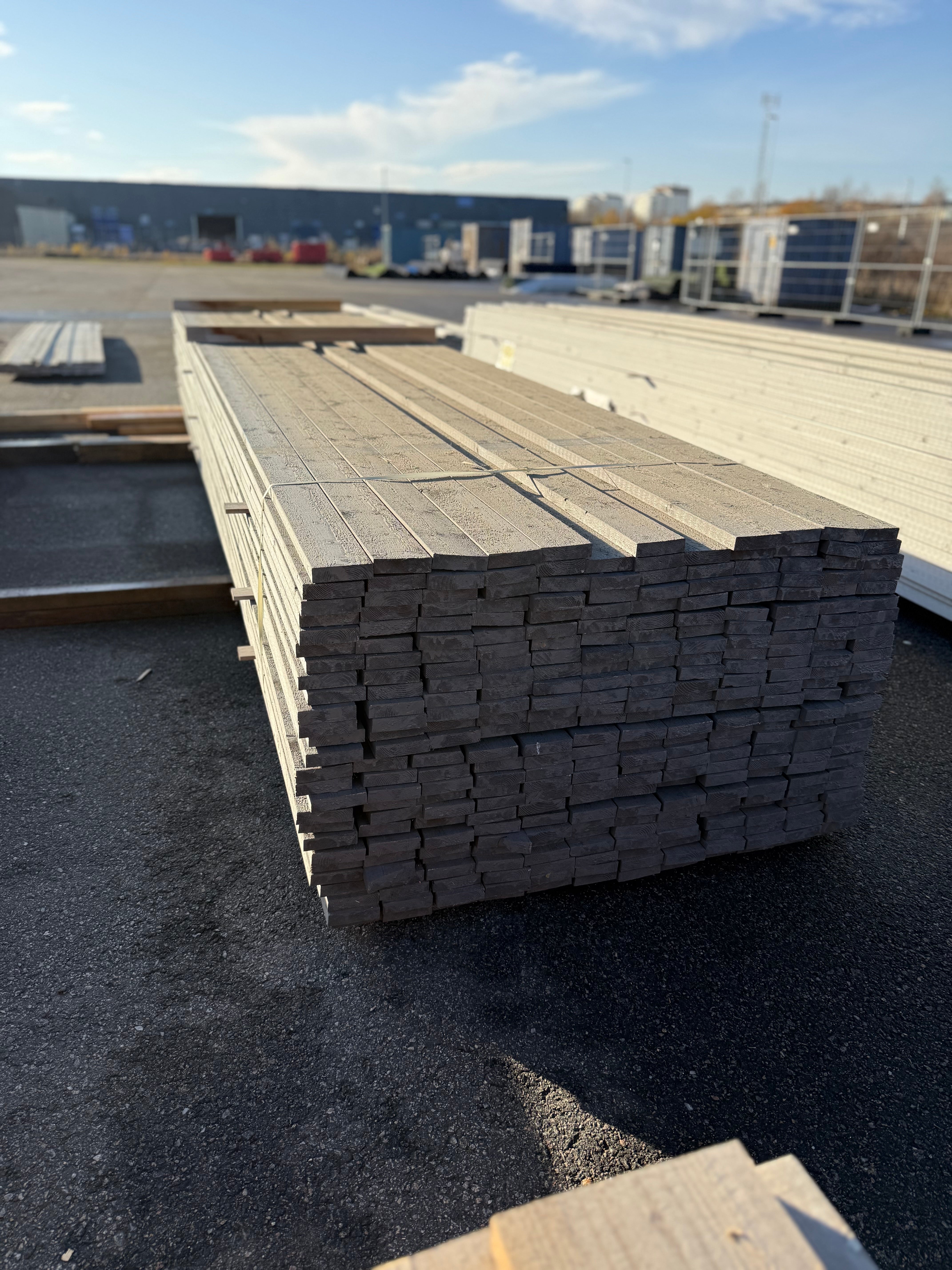 Paket Finsågad Panel 21x79mm – 310 st 5,40 m (Gran, NCS S6500-N)