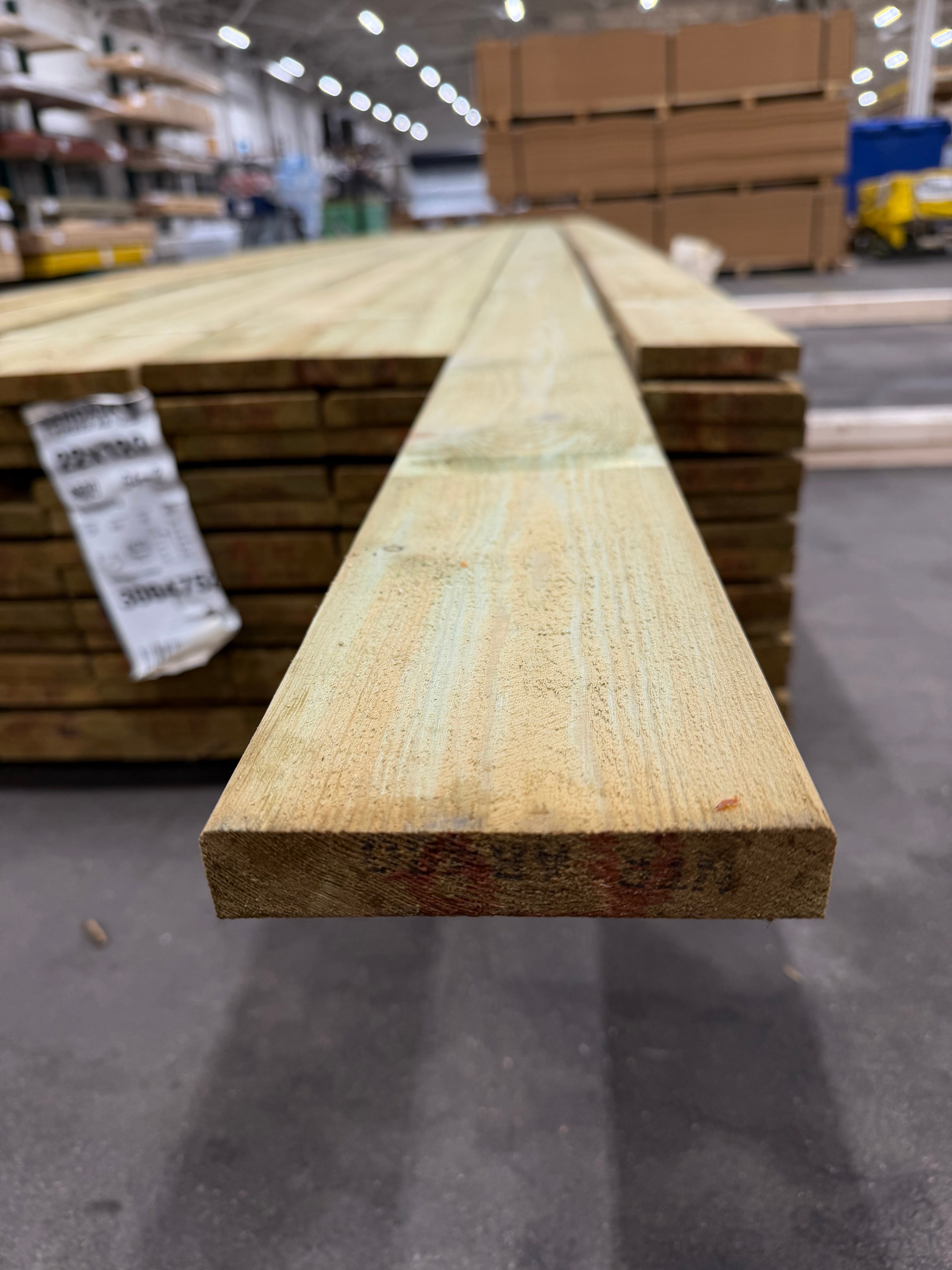 Paket Finsågad Panel 22x120 mm – 116 st 4,8 m, furu Tryckimpregnerad