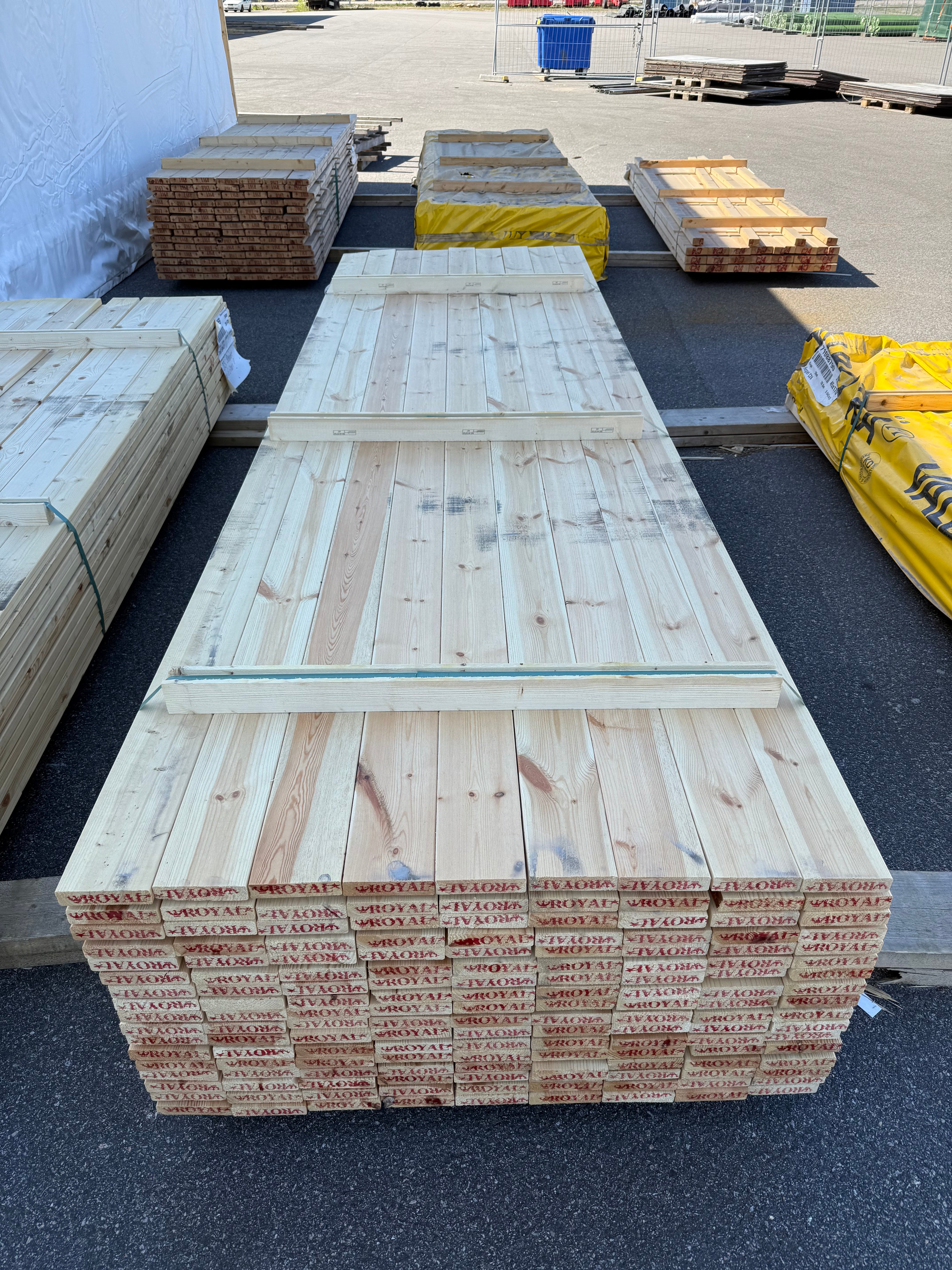 Paket Trall 28x120mm Obehandlad 3.60m 153st