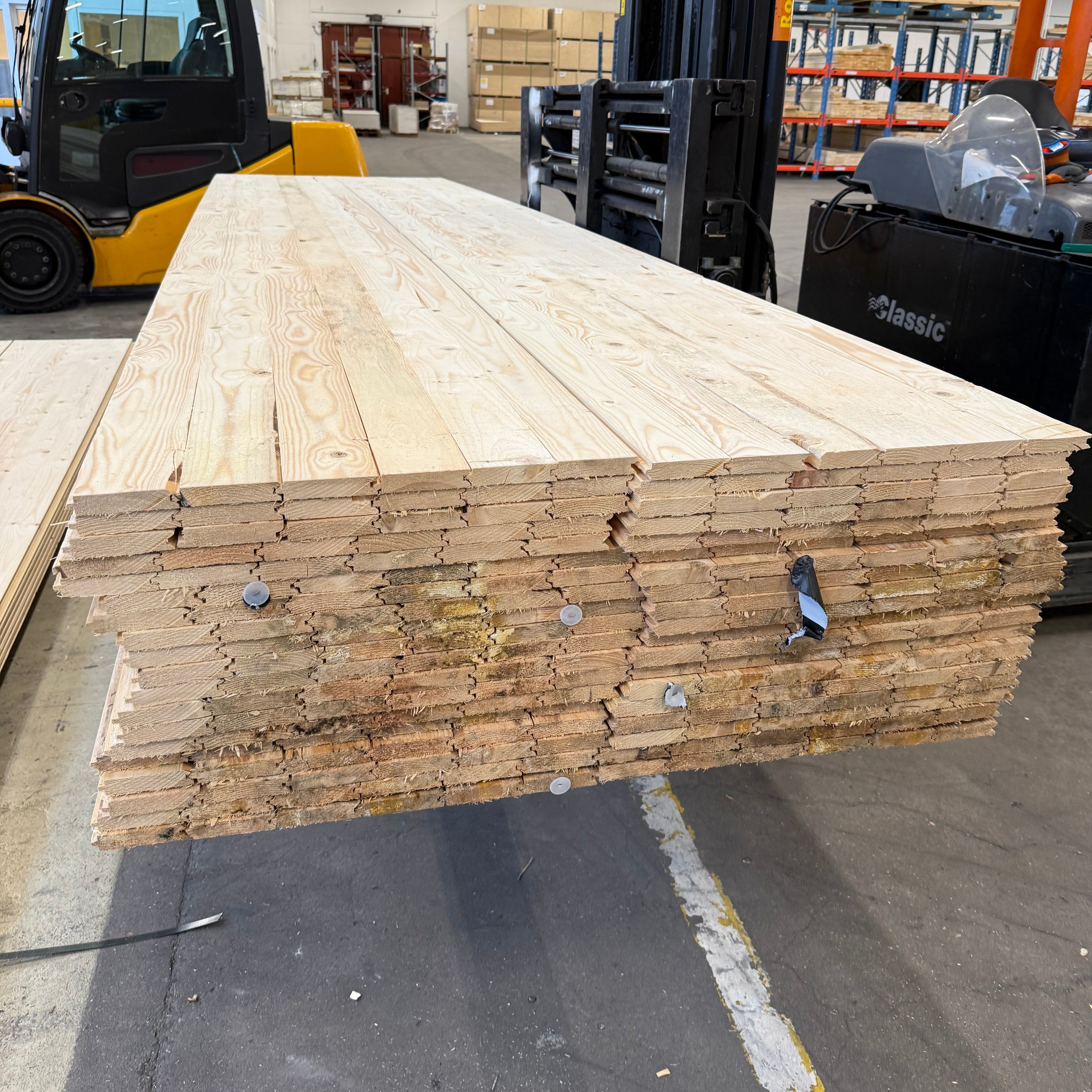 Paket Råspontluckor 38st- 4.50m (OBS! MYCKET MÖGEL)