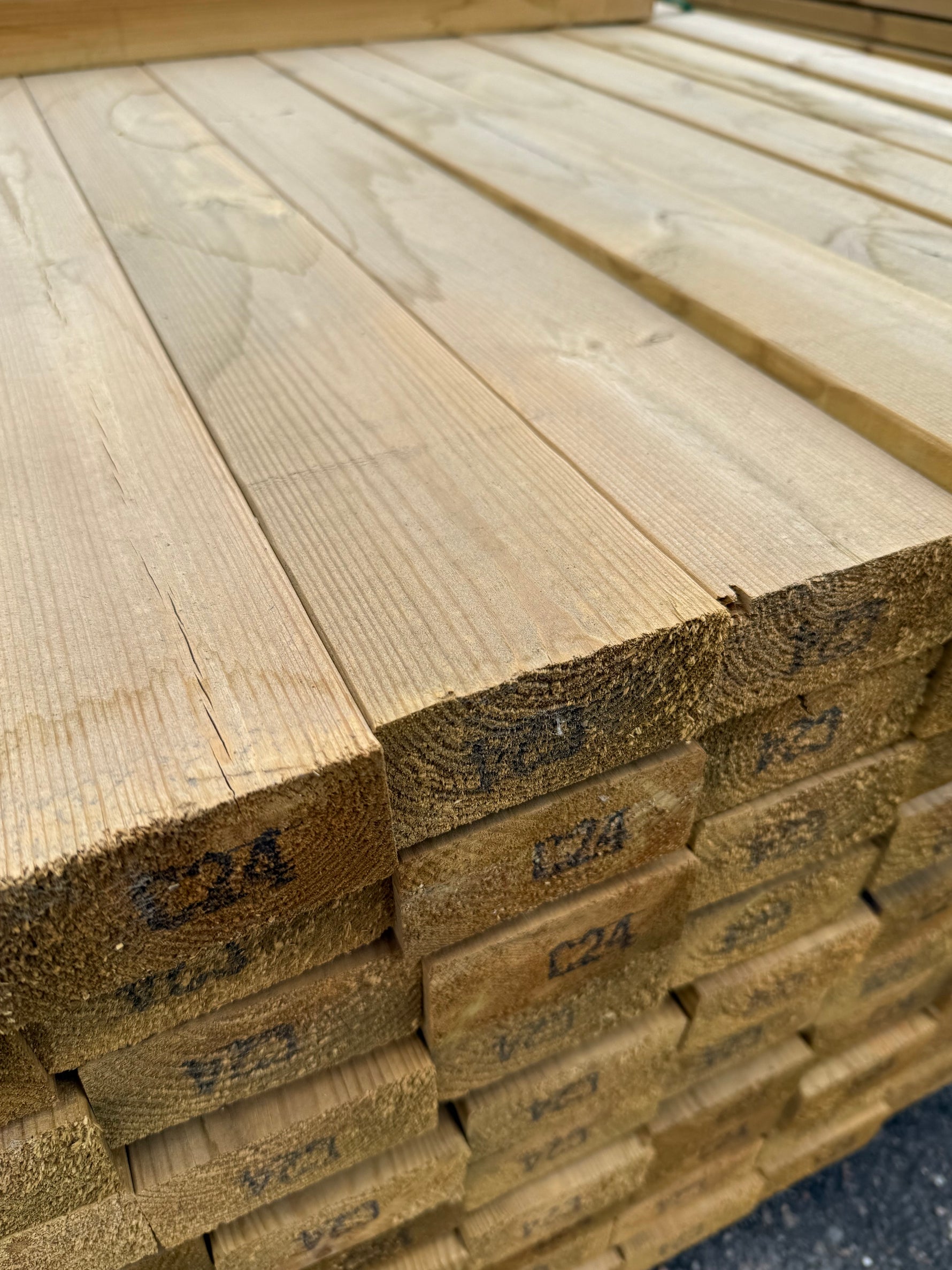 Paket Tryckimpregnerade Reglar 45x95mm, 110st 3,0m (C24)