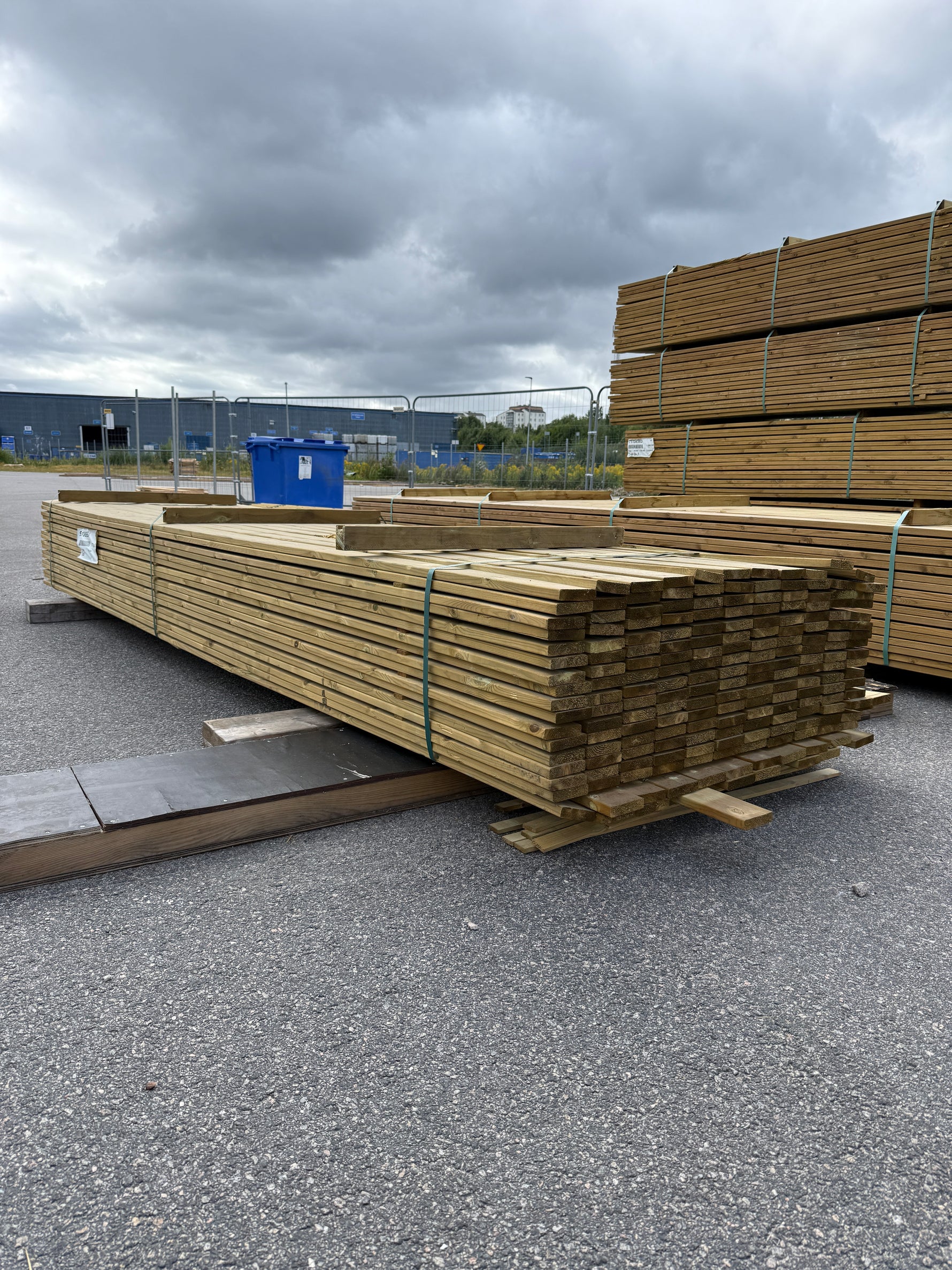 Paket Tryckimpregnerad Trall 22×95 mm, 198st 4,20 m