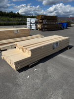 Paket Finsågade Brädor 22x145mm, 155st 3,0–3,60m (Andra sortering)