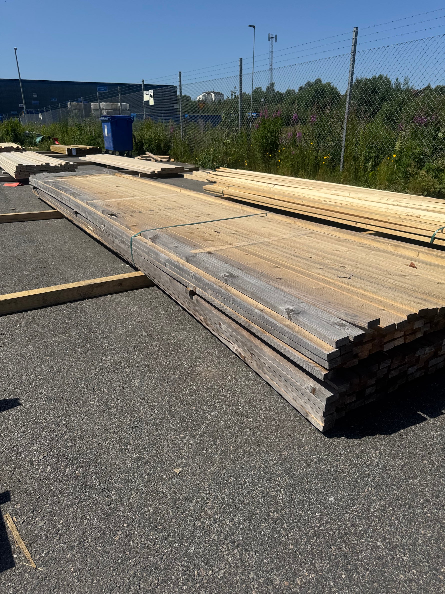 Paket Läkt 25x50 mm, 190 st 5,40 m Vattenskadat