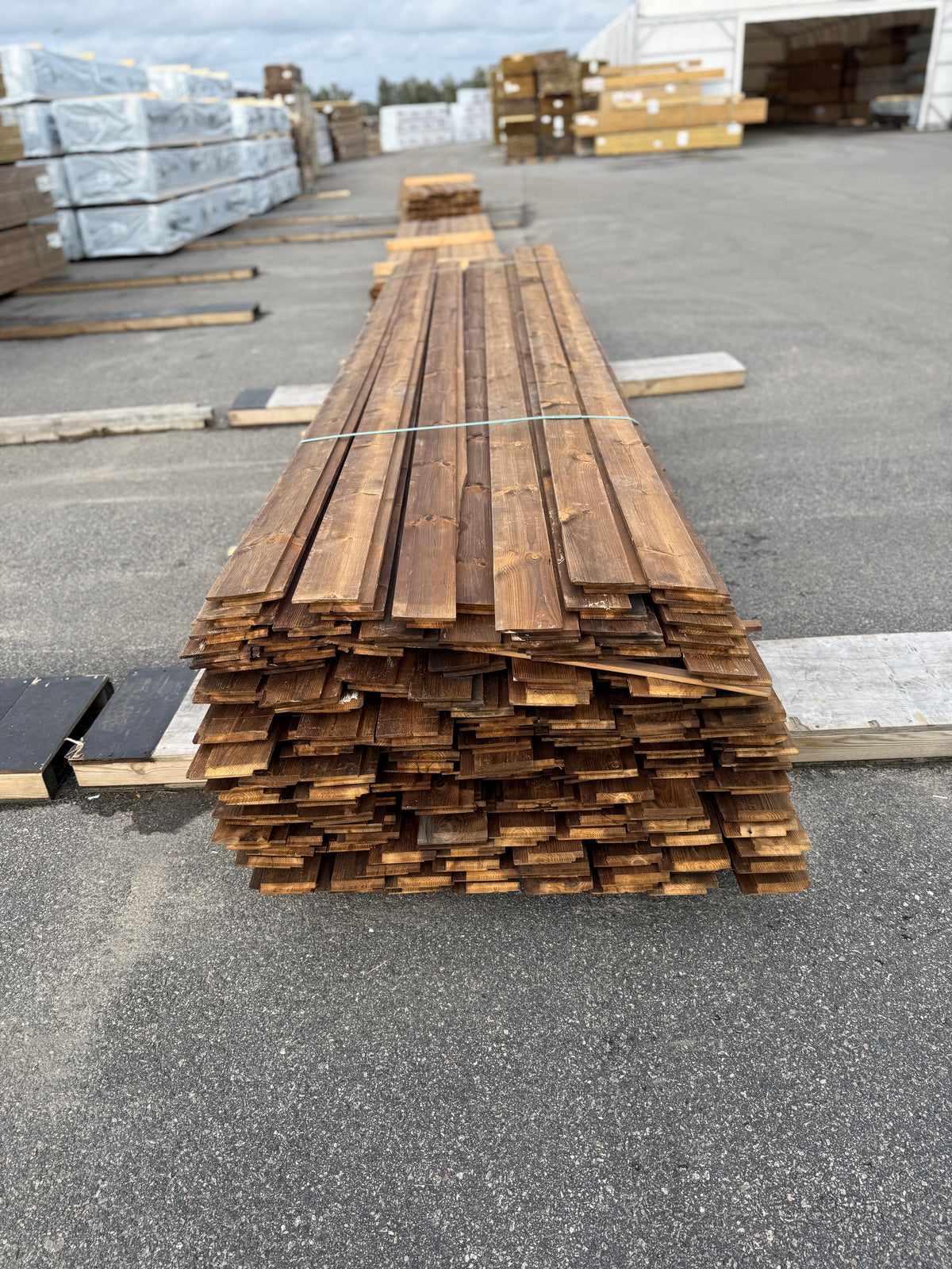 Parti Kebony Ytterpanel 22×120 mm, 4,10 m – 161 st