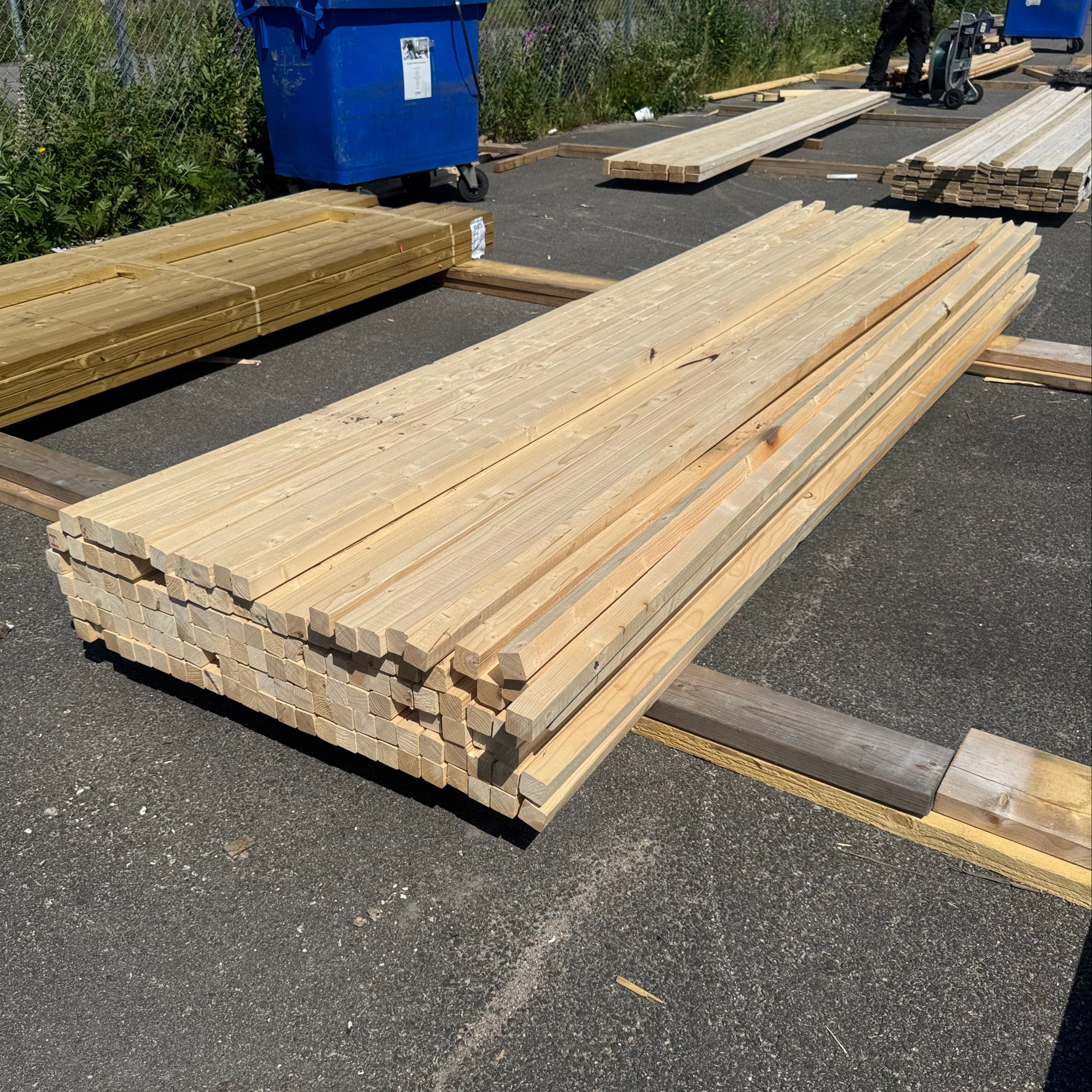 Paket Reglar 45x45 mm, 135 st 3,59 m