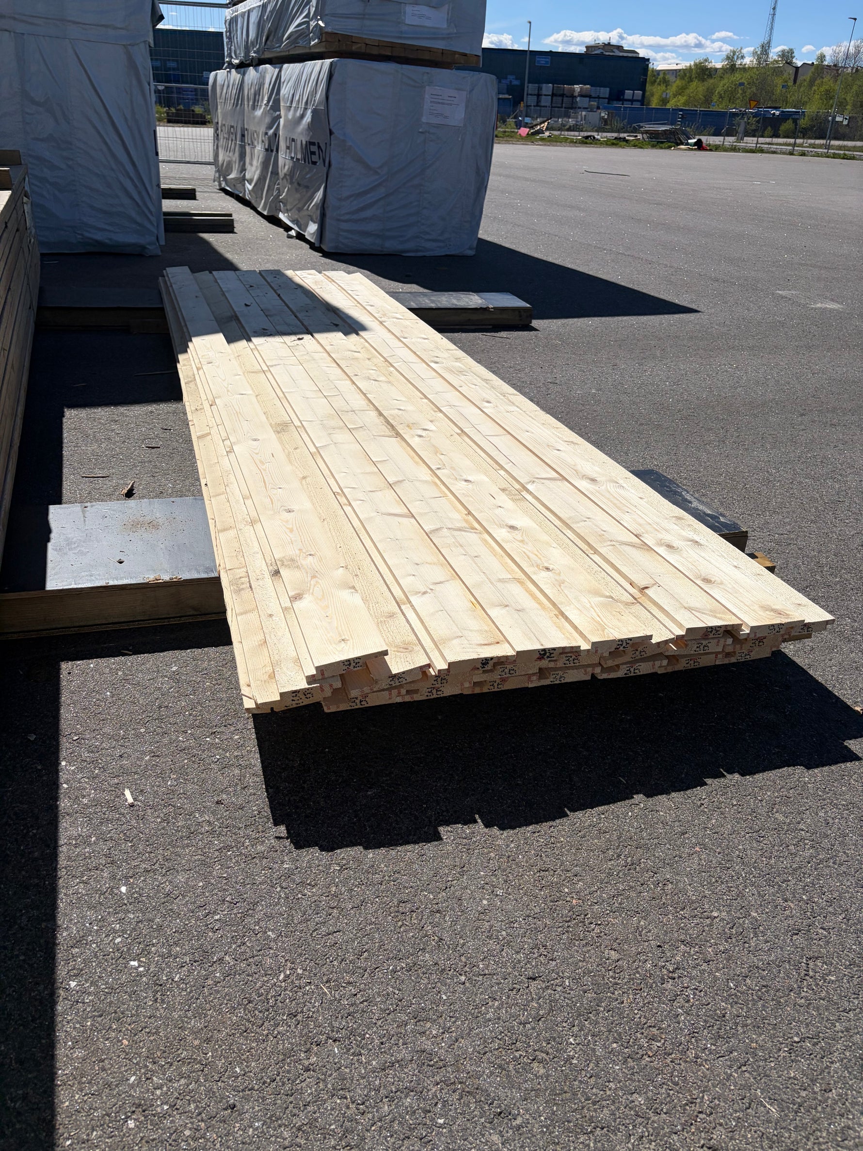 Paket Ytterpanel Elinepanel 22x120mm, 23st 3.6m