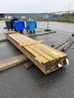 Paket Tryckimpregnerade Reglar 45x170mm 5,10m 34st C24