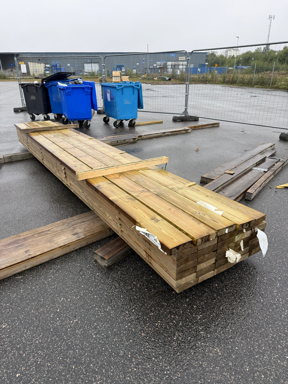 Paket Tryckimpregnerade Reglar 45x170mm 5,10m 34st C24
