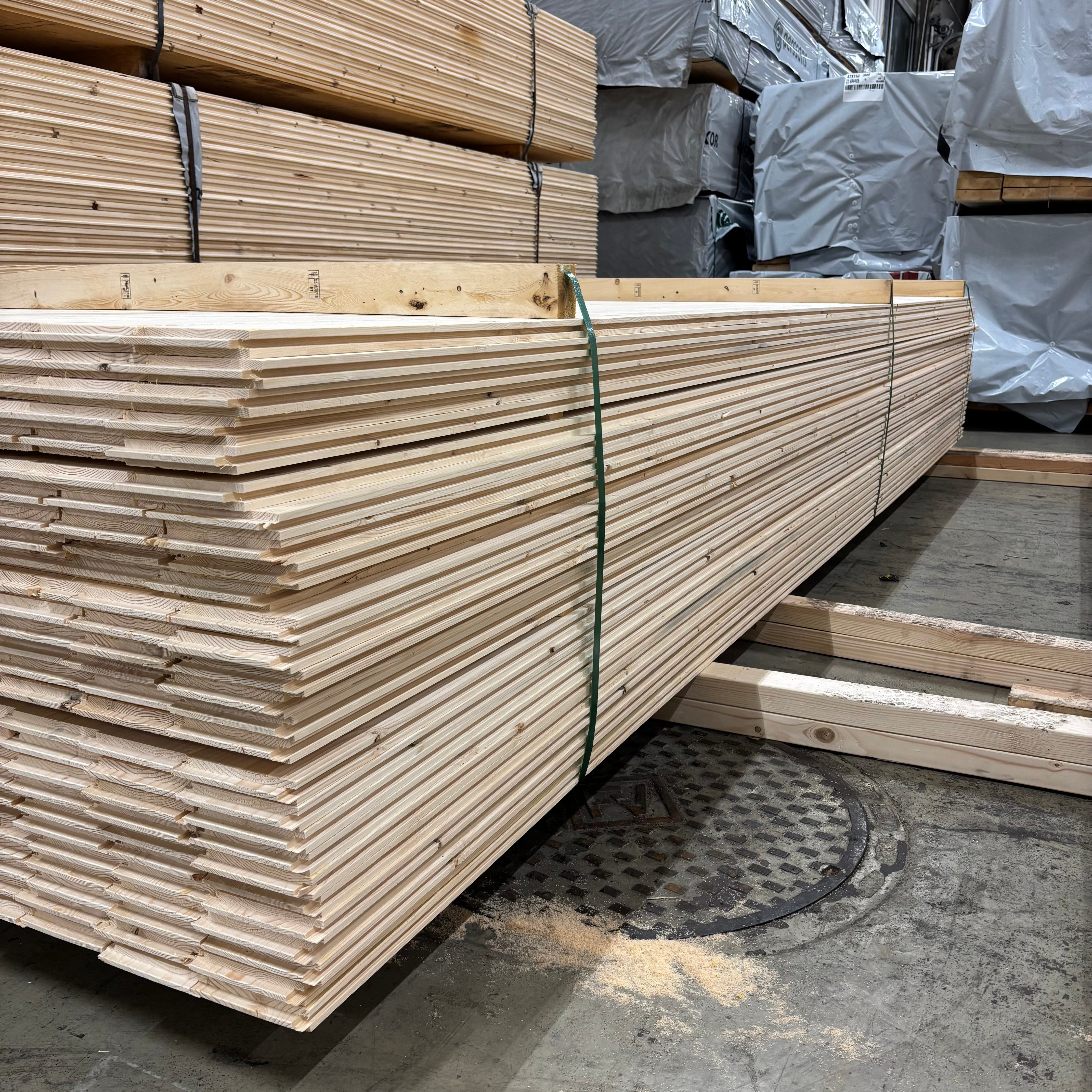 Paket Råspont 20x120mm - 243 st 4,2 m Gran Obehandlad