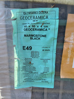 Pall GeoCeramica Marmorsten Svart 600×600×40 mm – 28 st, 10,08 m²