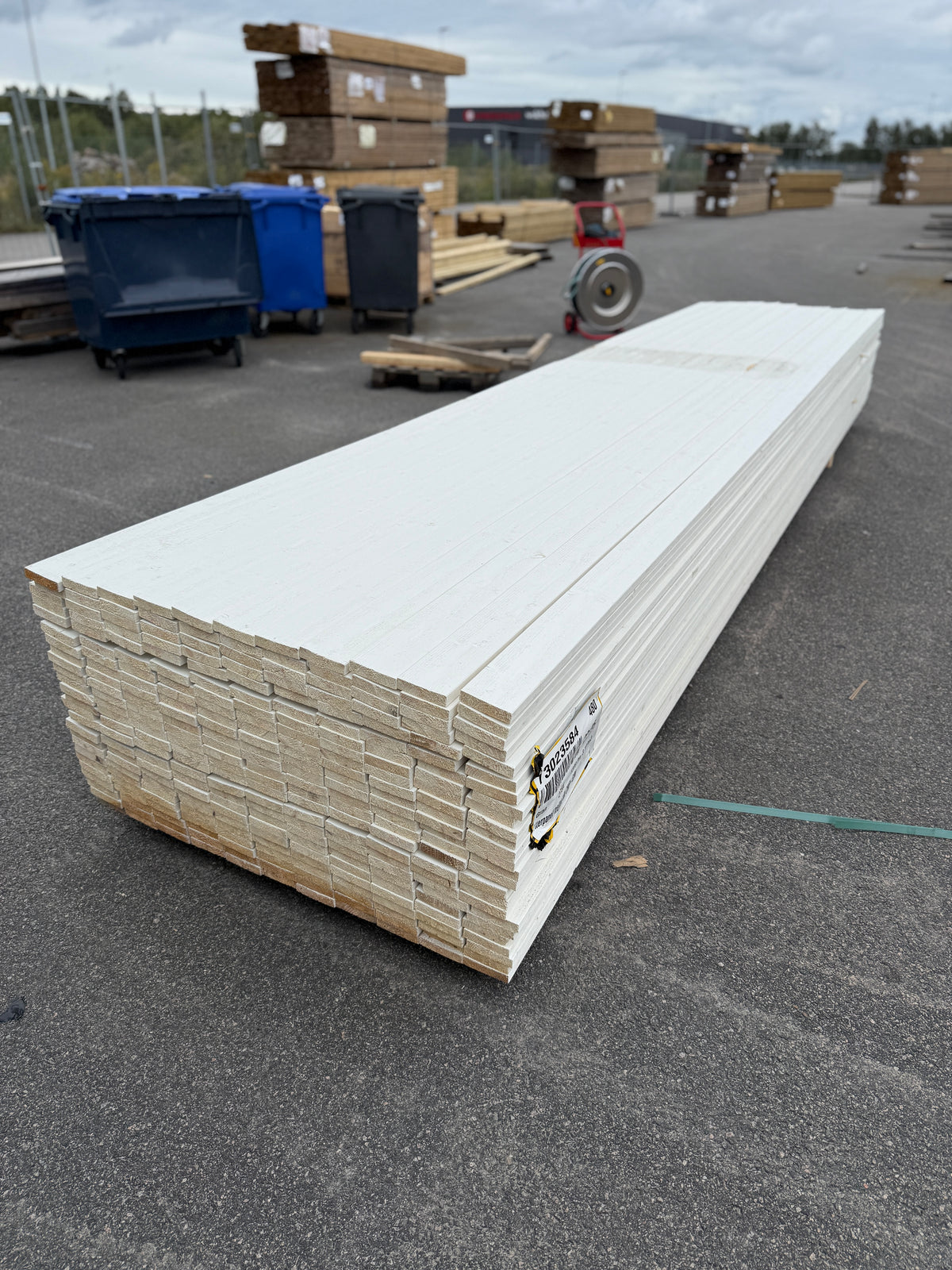 Paket Finsågade Brädor 22x95 mm – 4,80m 275st (Mellanstrukna)