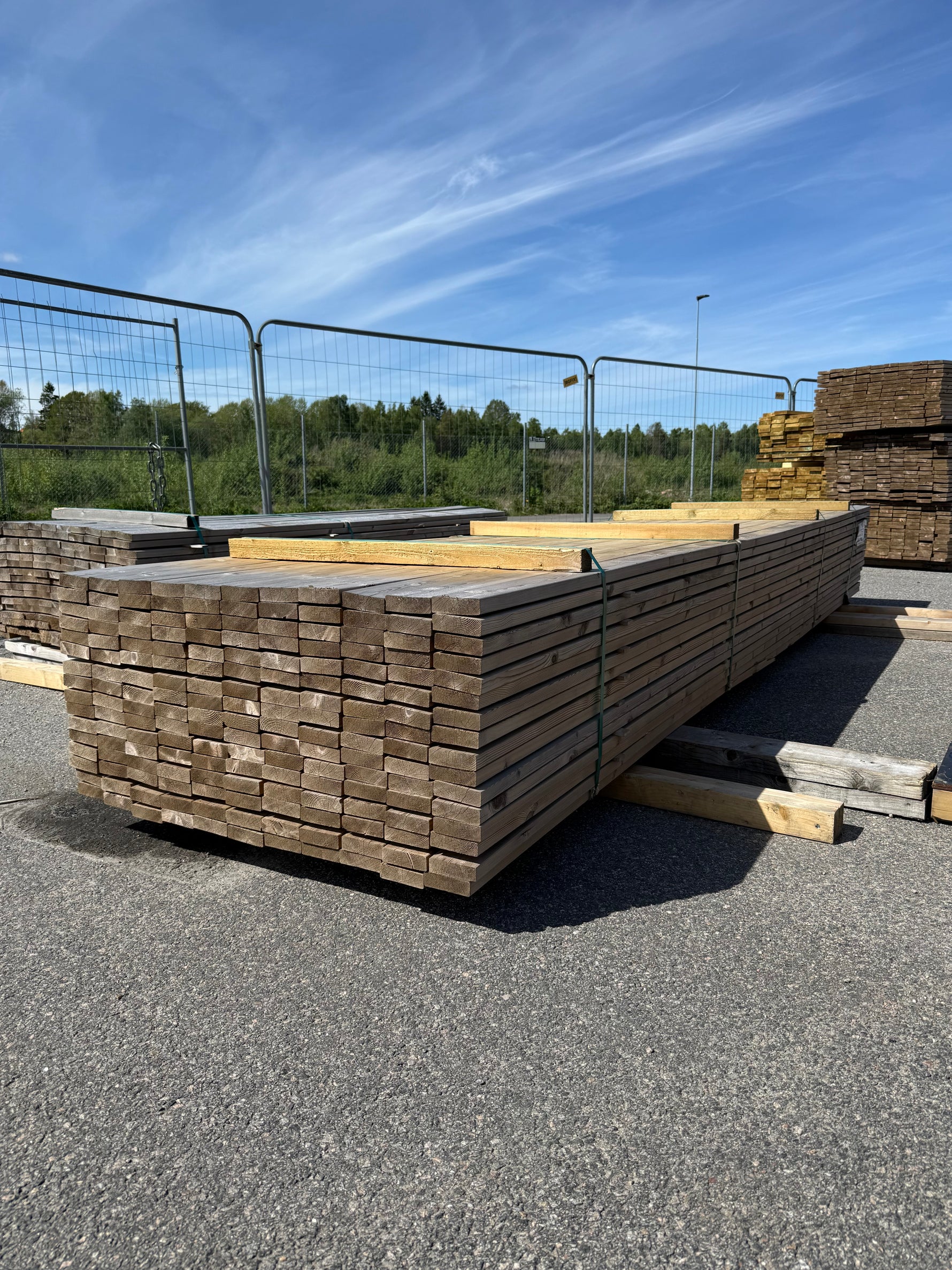 Paket Tryckimpregnerad Trall 28x95mm, 176st 4.80m