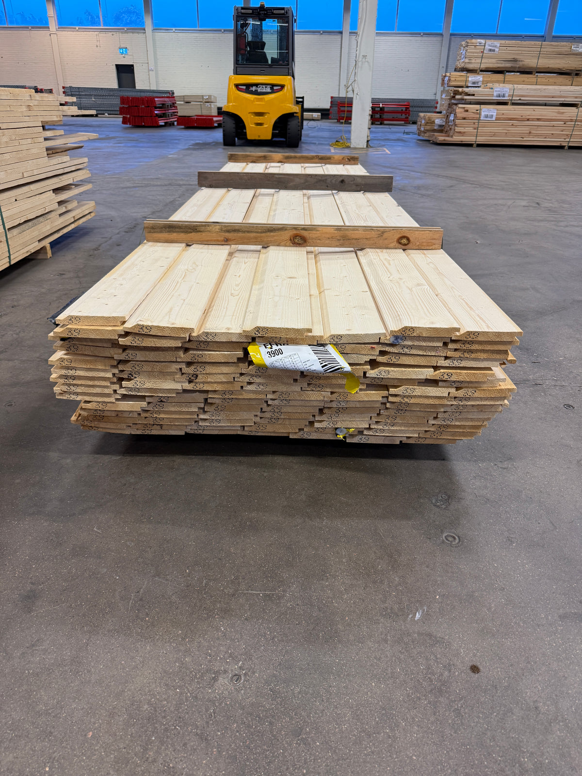 Paket Enkelfas Halvspont 22×145 mm – 3,90 m – 96 st Obehandlad
