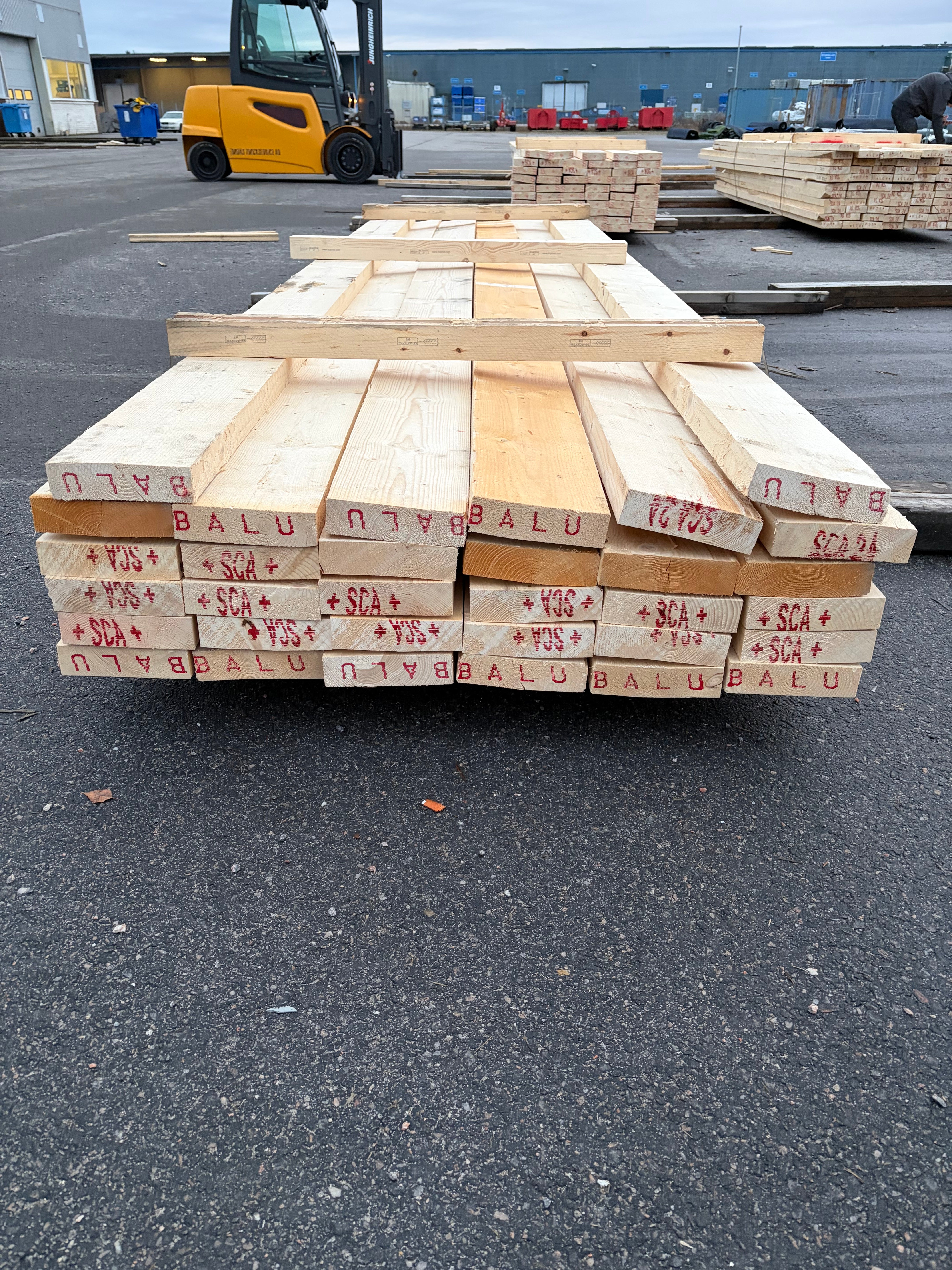 Paket Ohyvlade Reglar 47x175mm, 32st 4.2–5.4m