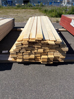 Paket Finsågade Brädor 22x120mm ca 150st- 3.00m Andra sortering