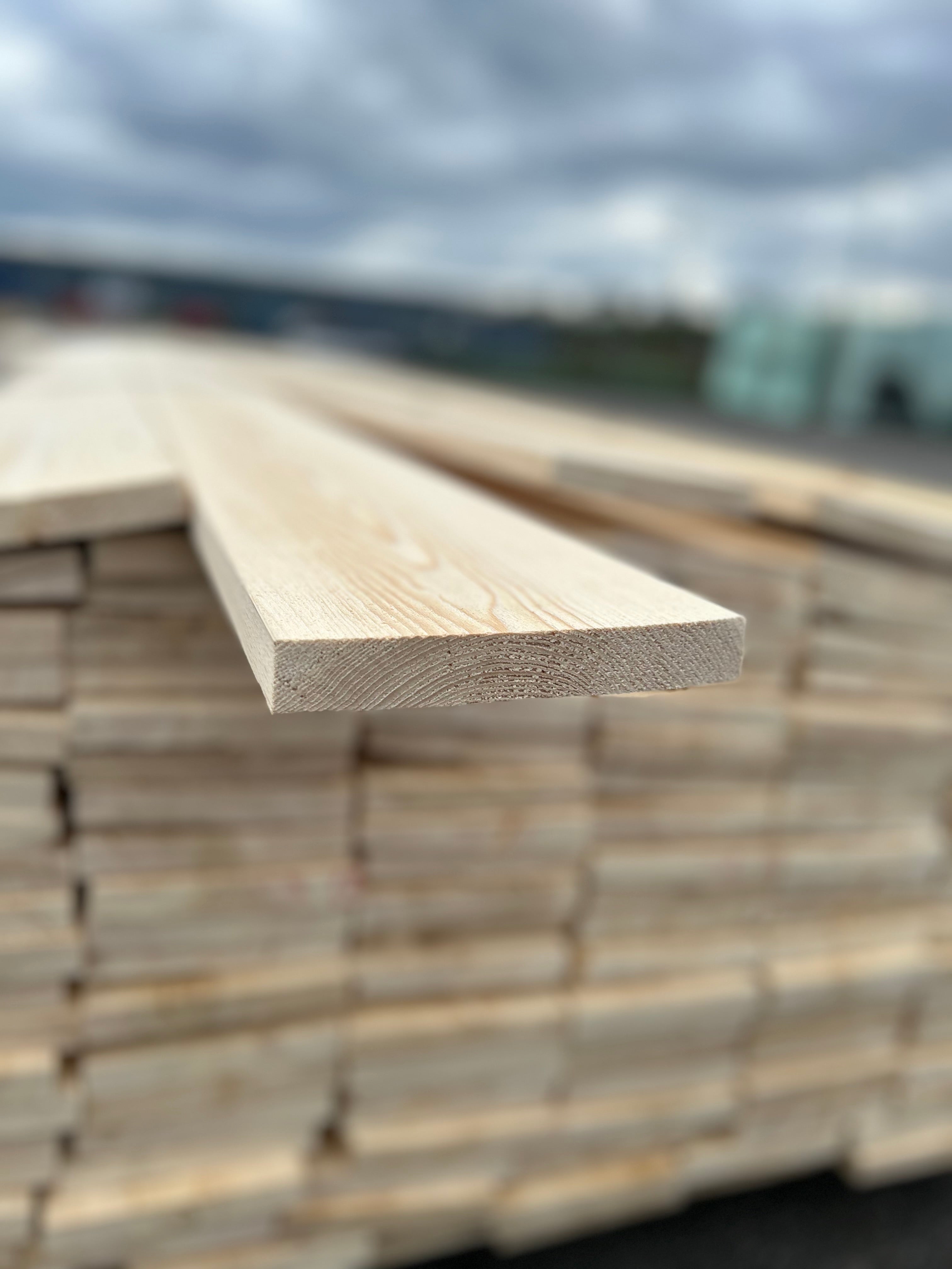 Paket Finsågad Panel 22x145mm 145st 5.40m – Andra sortering