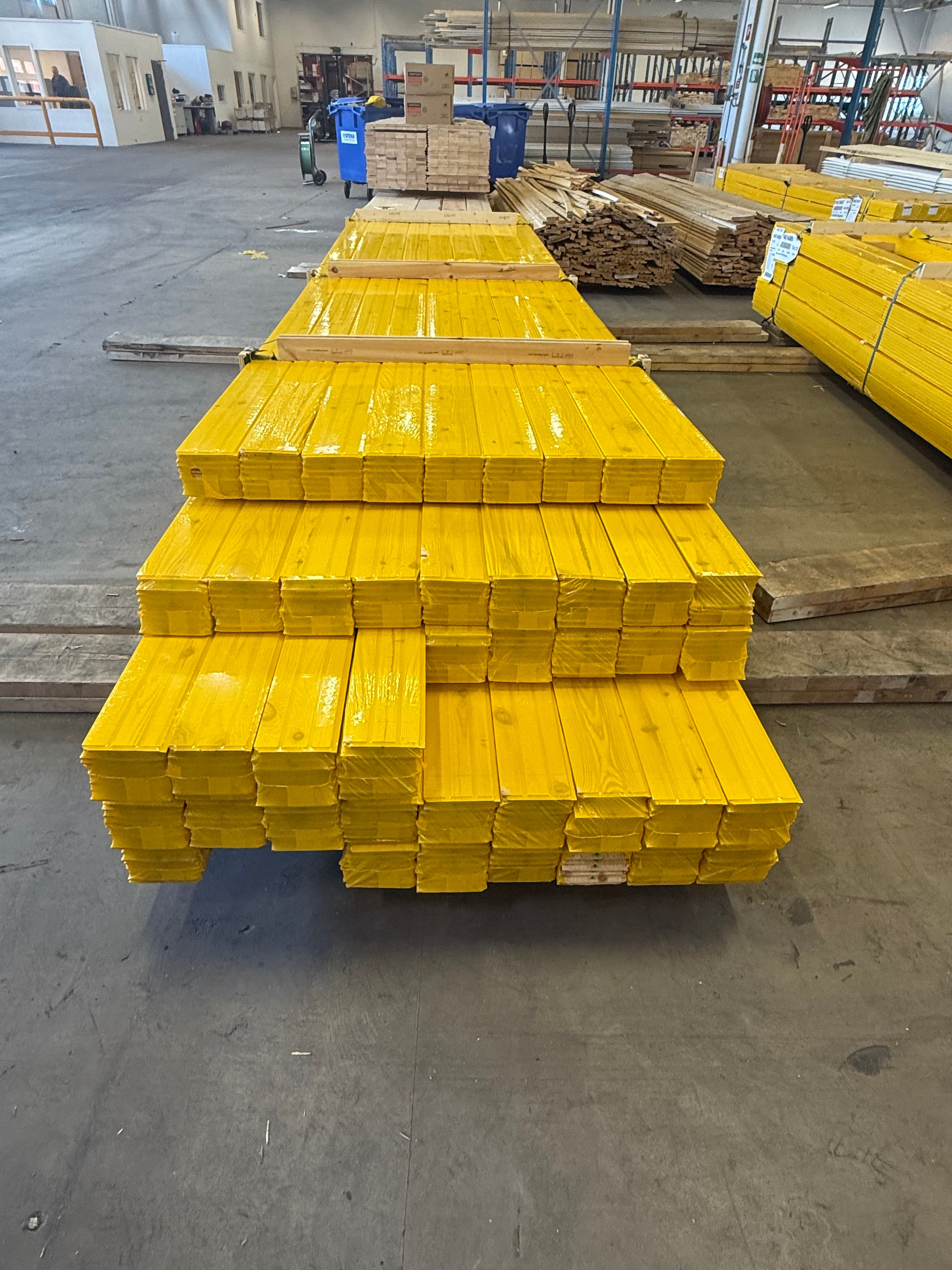 Spårpanel 13x120mm 120kr/kvm furu- Sekunda