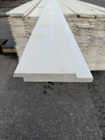 Falsad Spårpanel 22x145mm 4,50m – Grundmålad (Säljs per styck)