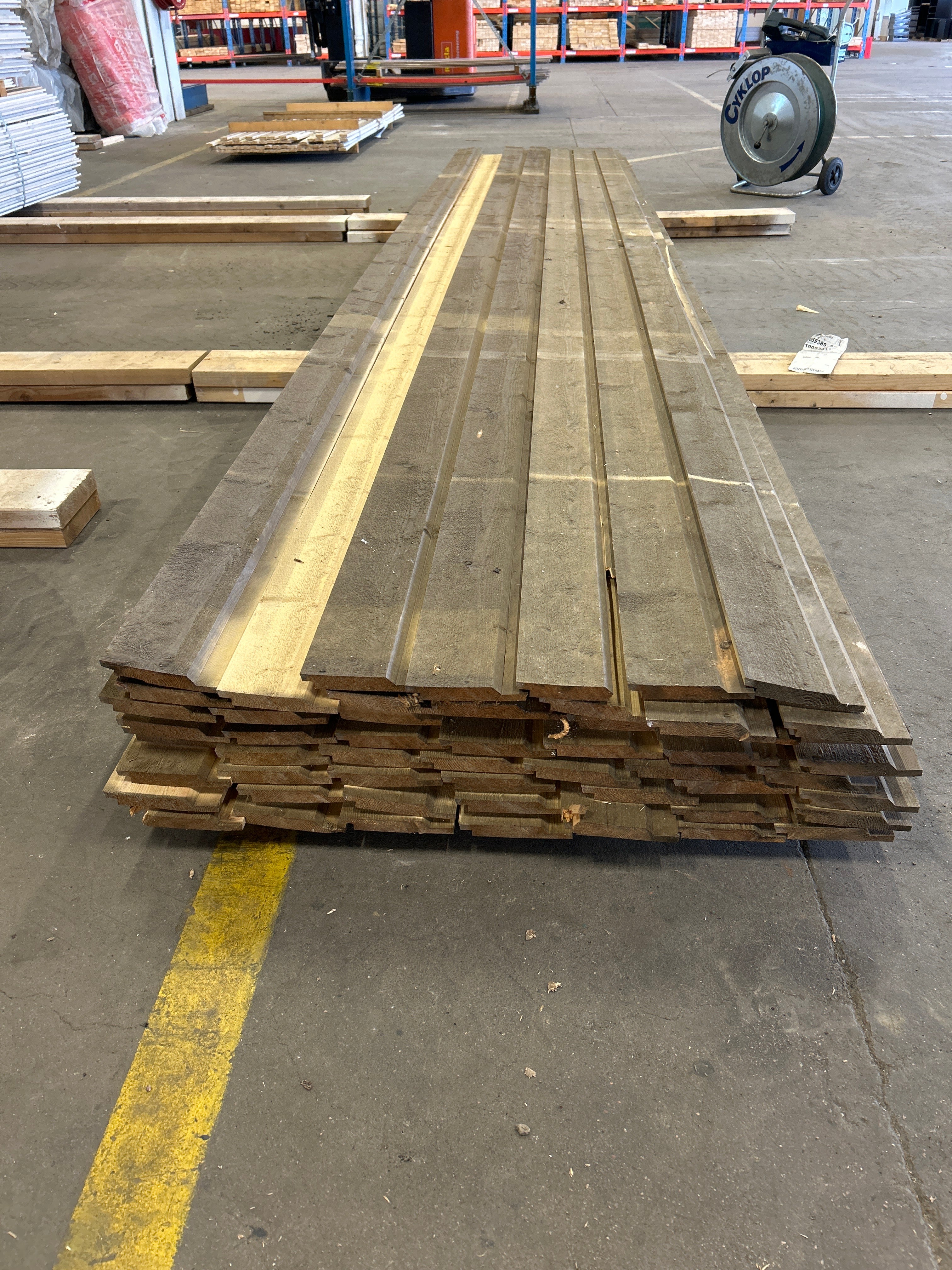 Ytterpanel 21x145 järnvitriol 5,4m 55st