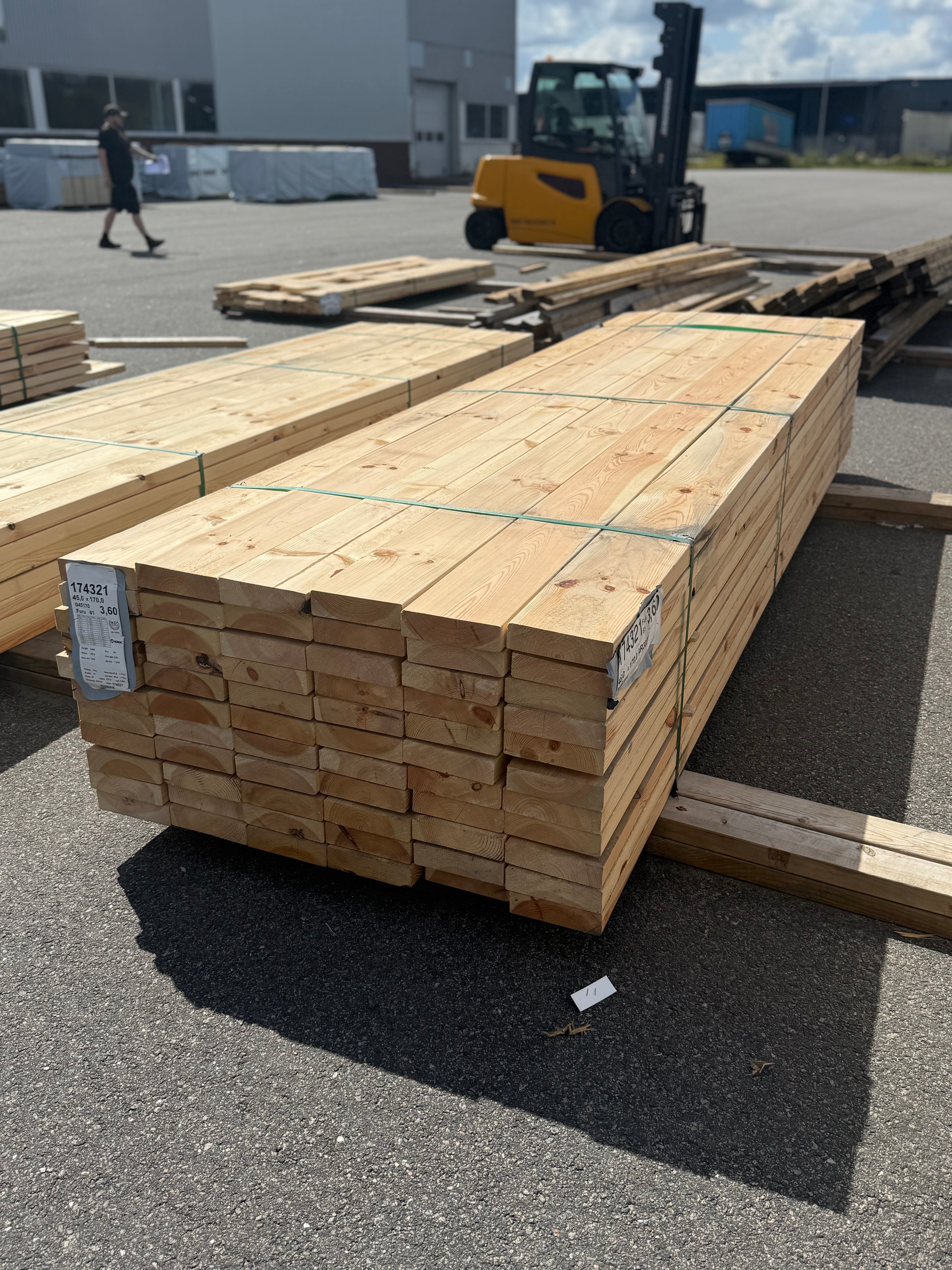 Paket Reglar 45x170mm furu 66st 3.60m
