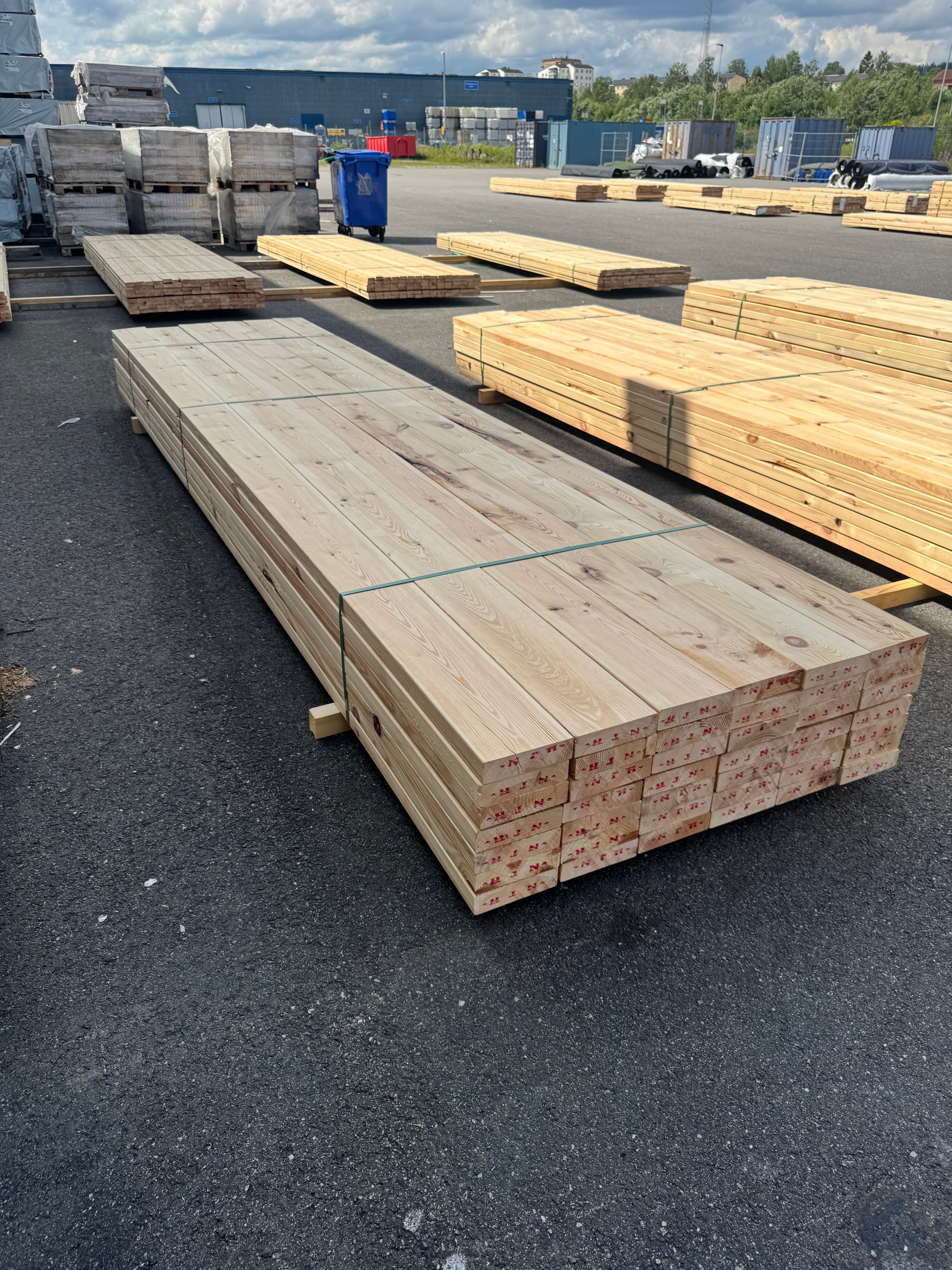 Paket Reglar 45x170 – 42 st (4,20 m, furu)