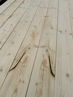 Parti Finsågade Brädor 22x120 mm – 3.60–4.80 m (Andra sortering)