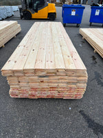 Paket Spontade Furu Brädor 27x145mm 3,60–3,90m – 144st (Andra Sortering)