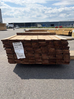 Paket Brunimpregnerad Trall 28x120 Rillad, 144st 4,20m