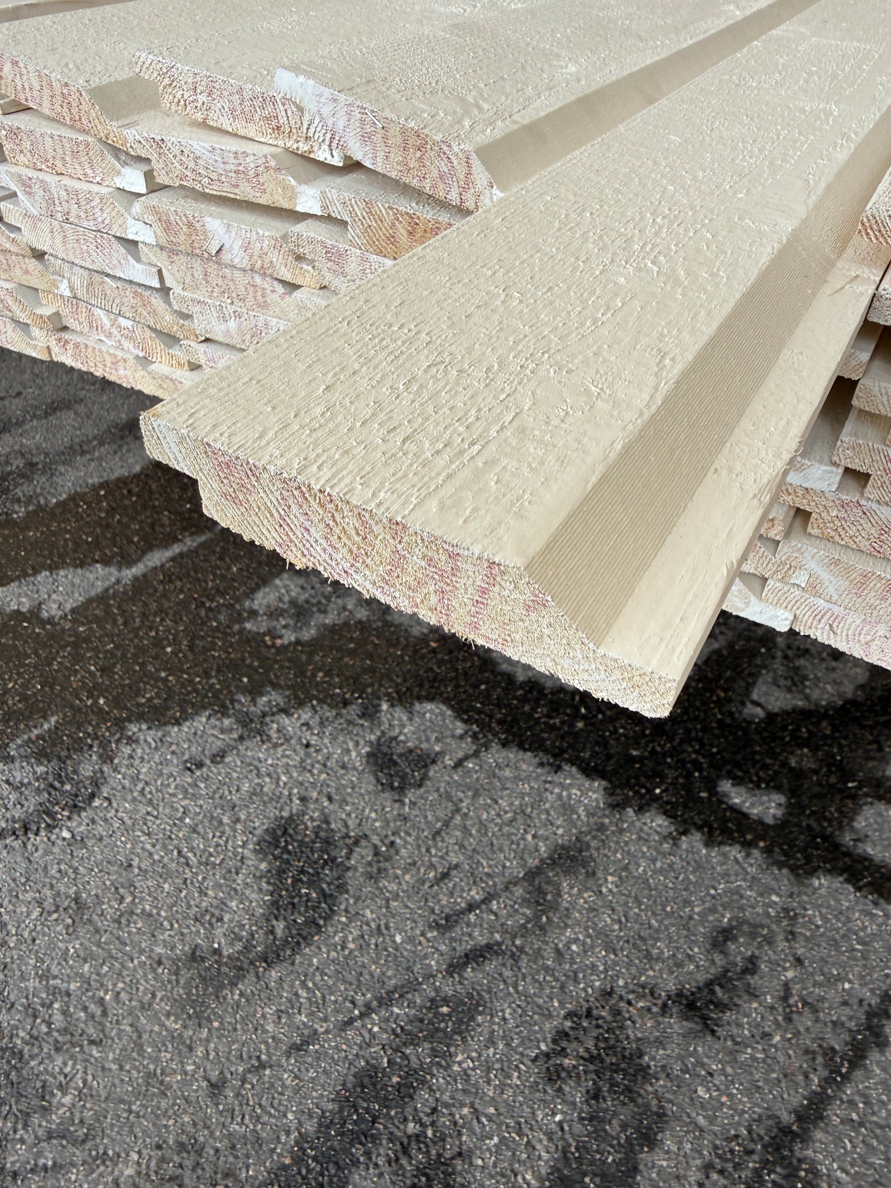 Paket Enkelfasspont 22x120mm 4,80m 65st Grundmålad