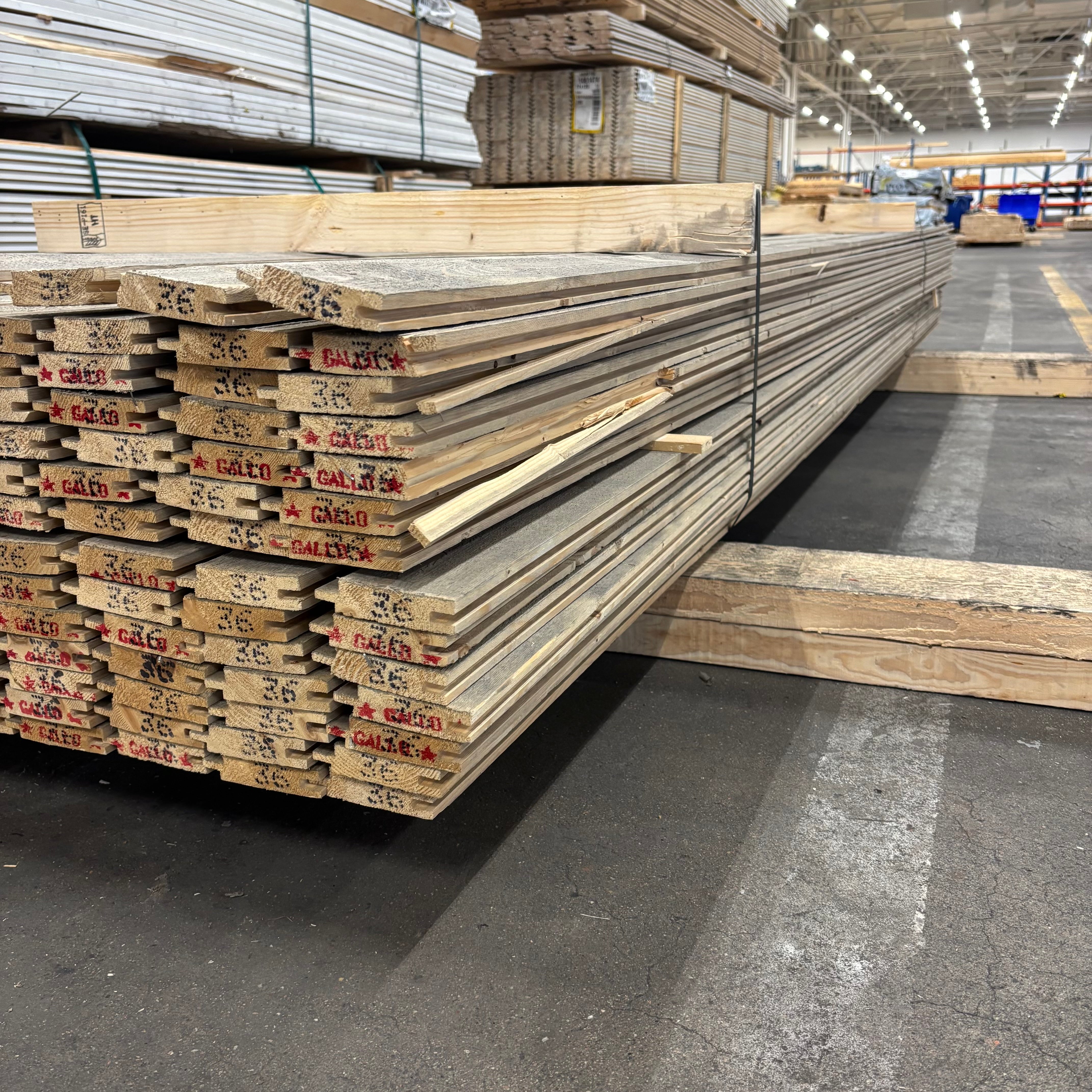 Paket Spårpanel 22x95 – 146 st (3,60 m, gran, lasyr)