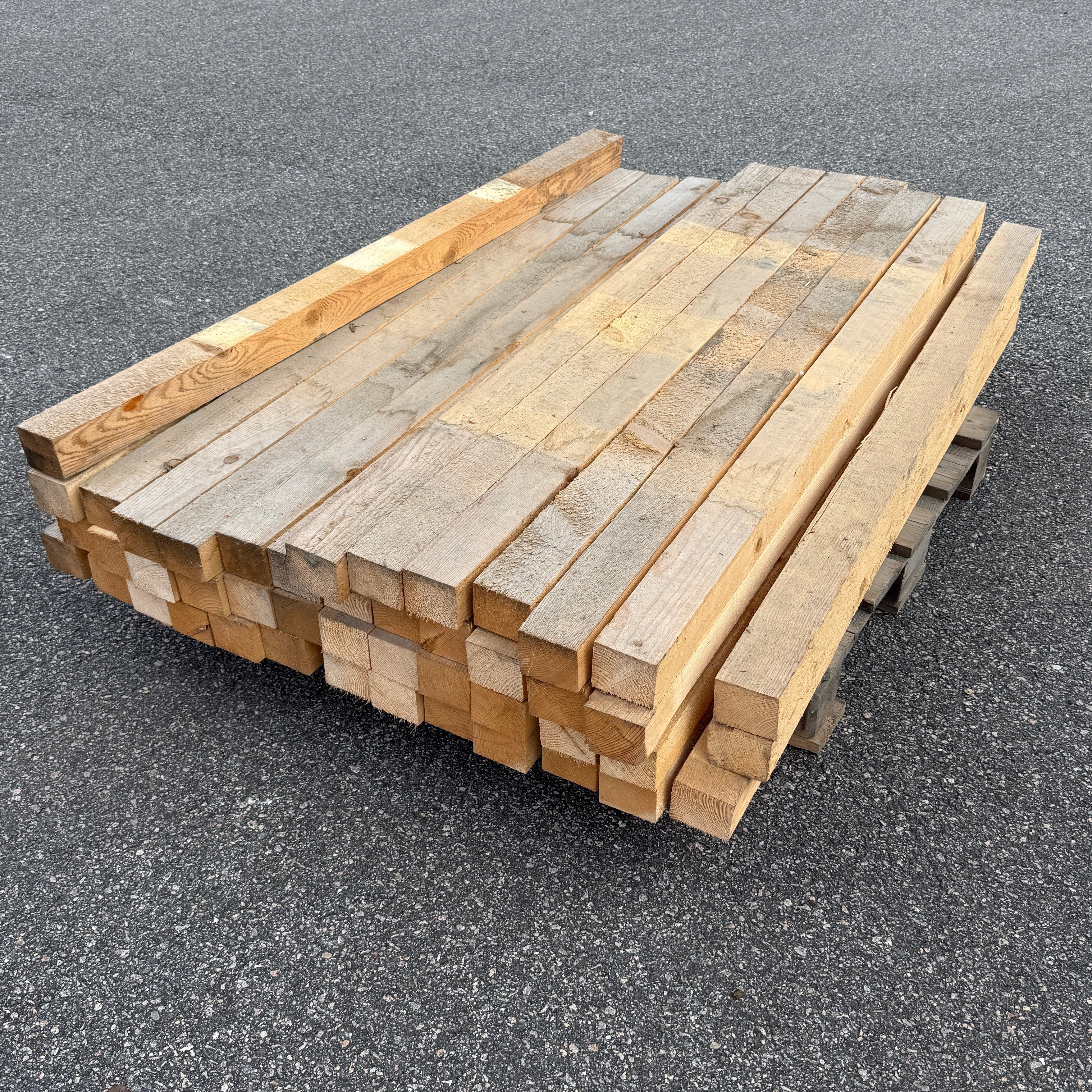 Paket Stolpar 65x75mm 1,44m- 46st