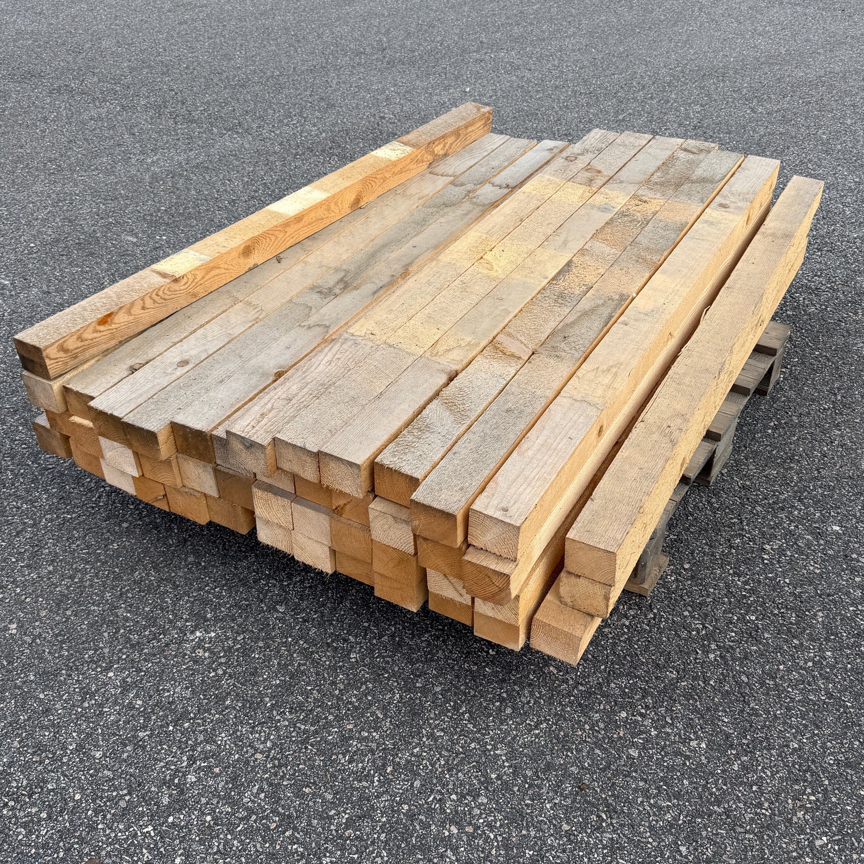 Paket Stolpar 65x75mm 1,44m- 46st