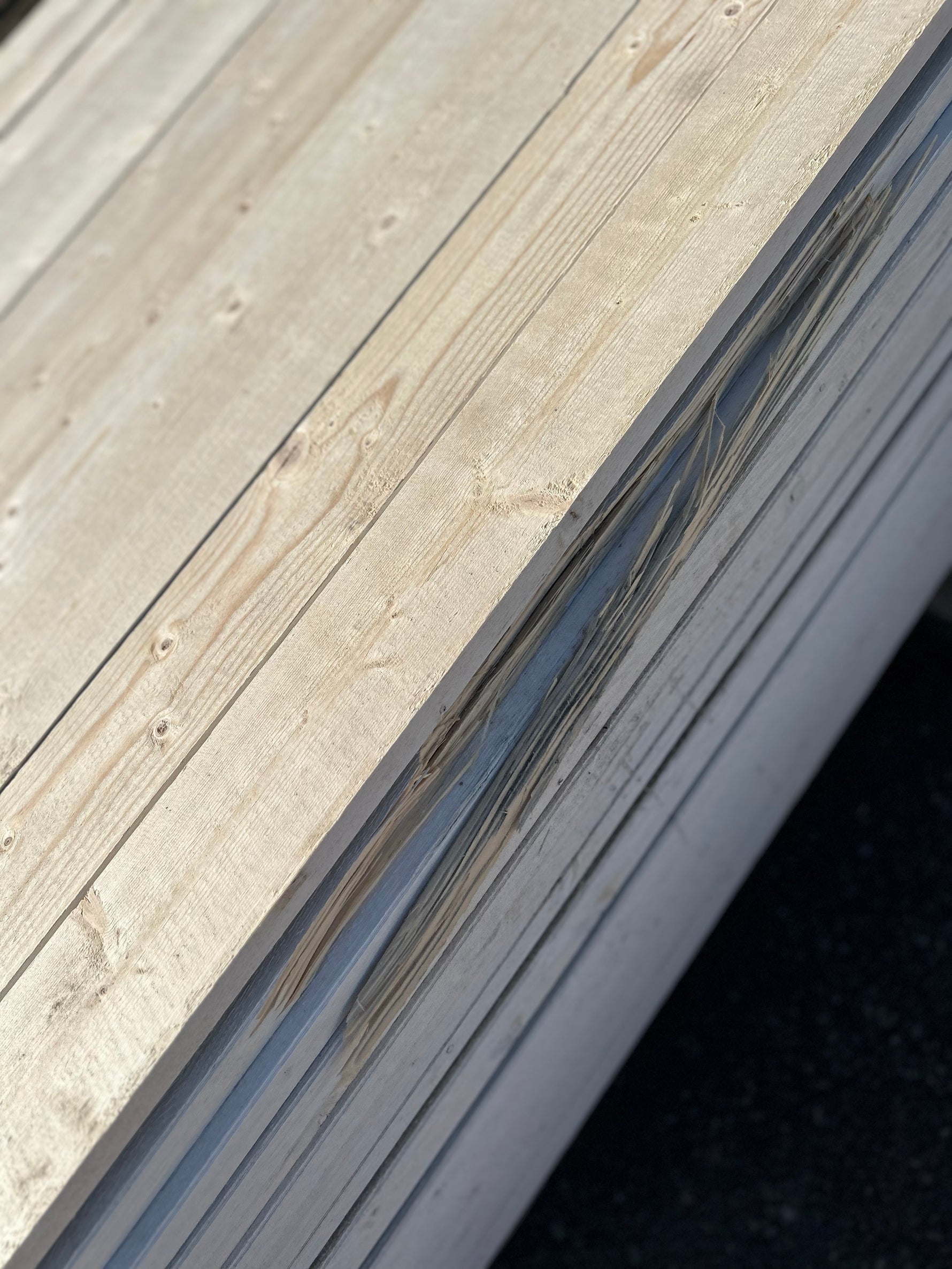 Paket Finsågade Brädor 22x95mm, 231st 4.80m Grundmålad