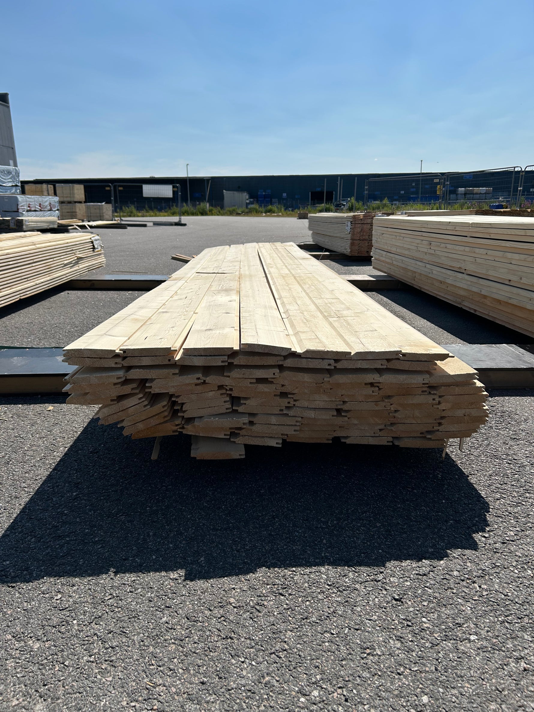 Paket Enkelfasspont 22x145mm 4.80m 85st- Obehandlad