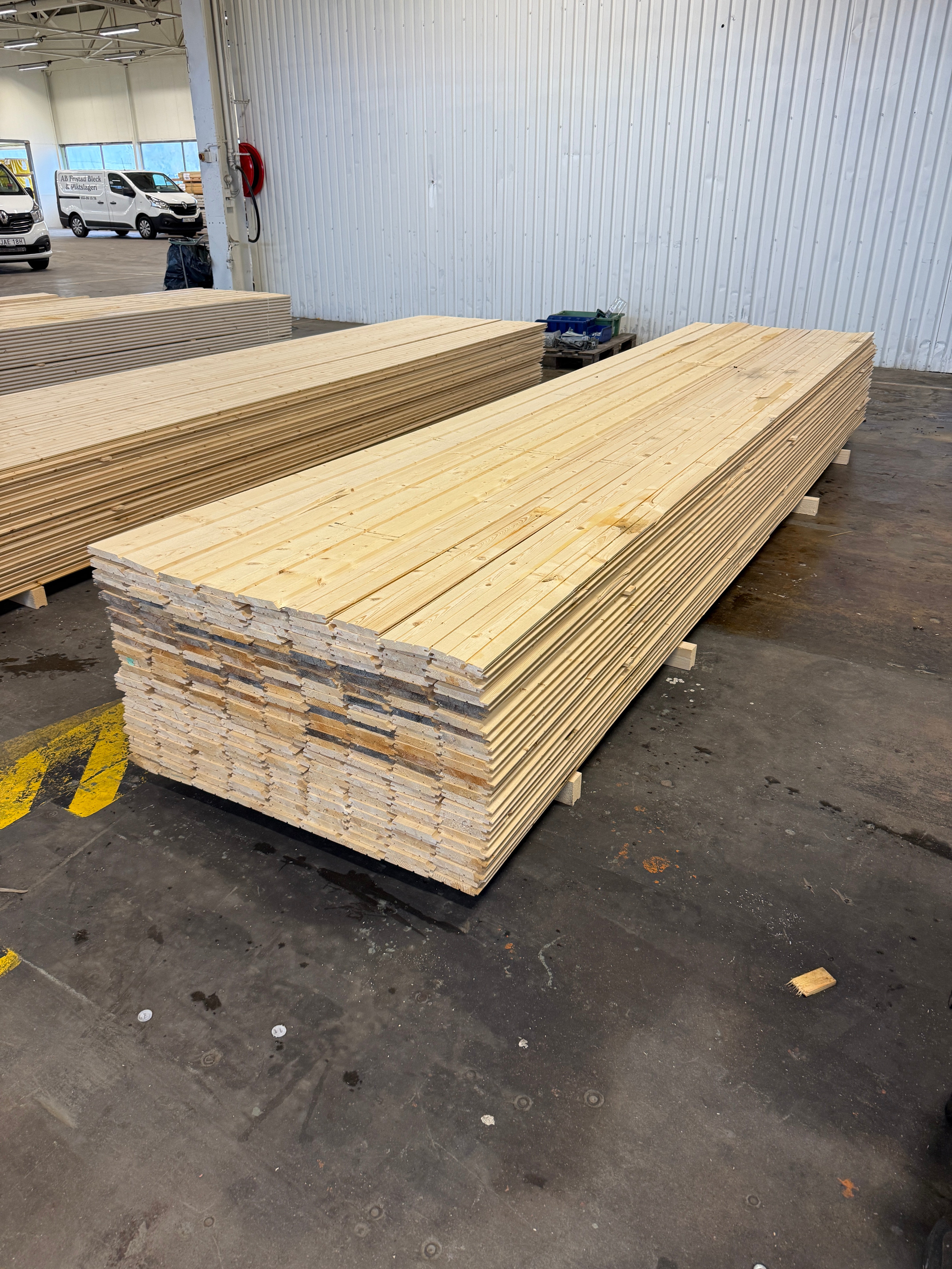 Paket Ytterpanel 19×120 mm 4,50 m Obehandlad – 243 st
