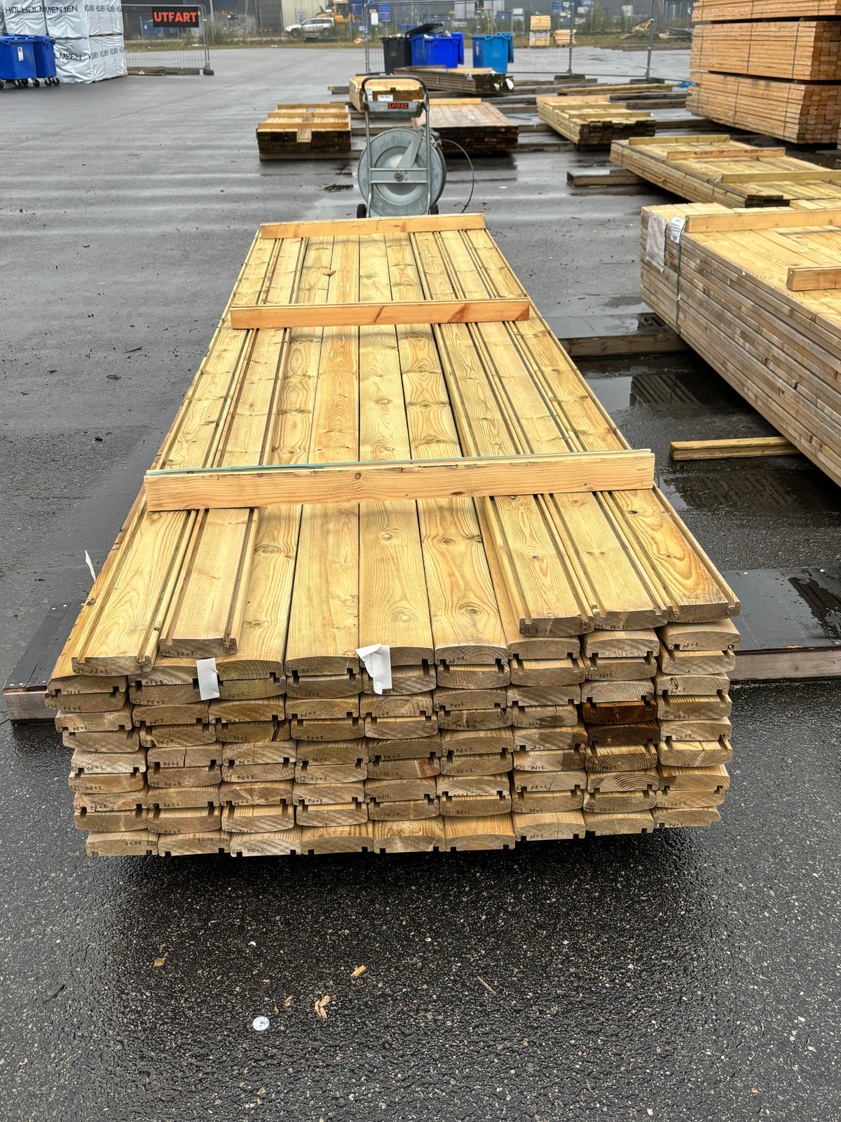Paket Tryckimpregnerade Handledare 34x120mm 4.20m 86st