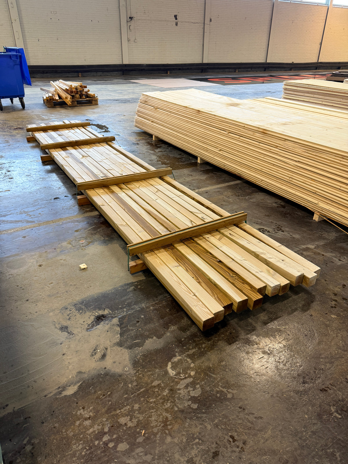 Paket Tryckimpregnerade Stolpar 70×70 mm 5,10 m – 11 st NTR-A