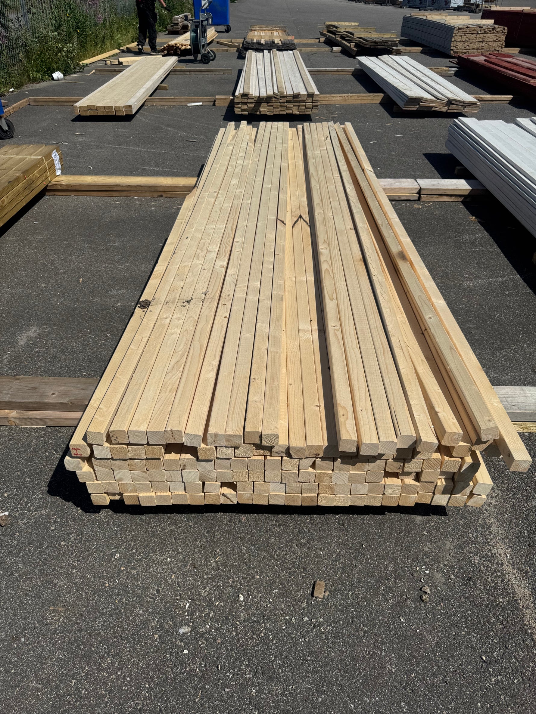 Paket Reglar 45x45 mm, 135 st 3,59 m