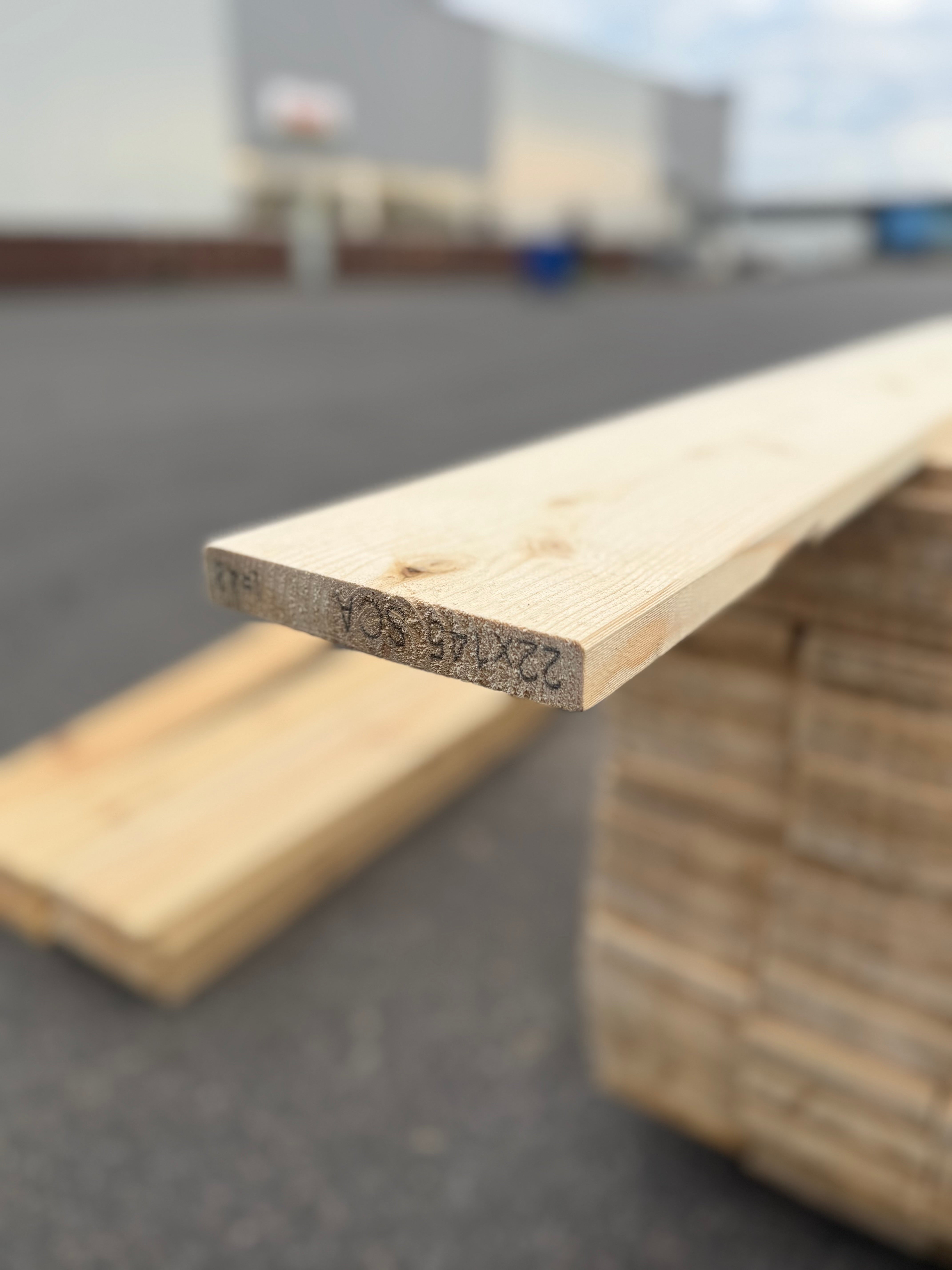 Paket Finsågade Brädor 22x145mm 4.80m- 182st (Fuktskadat)