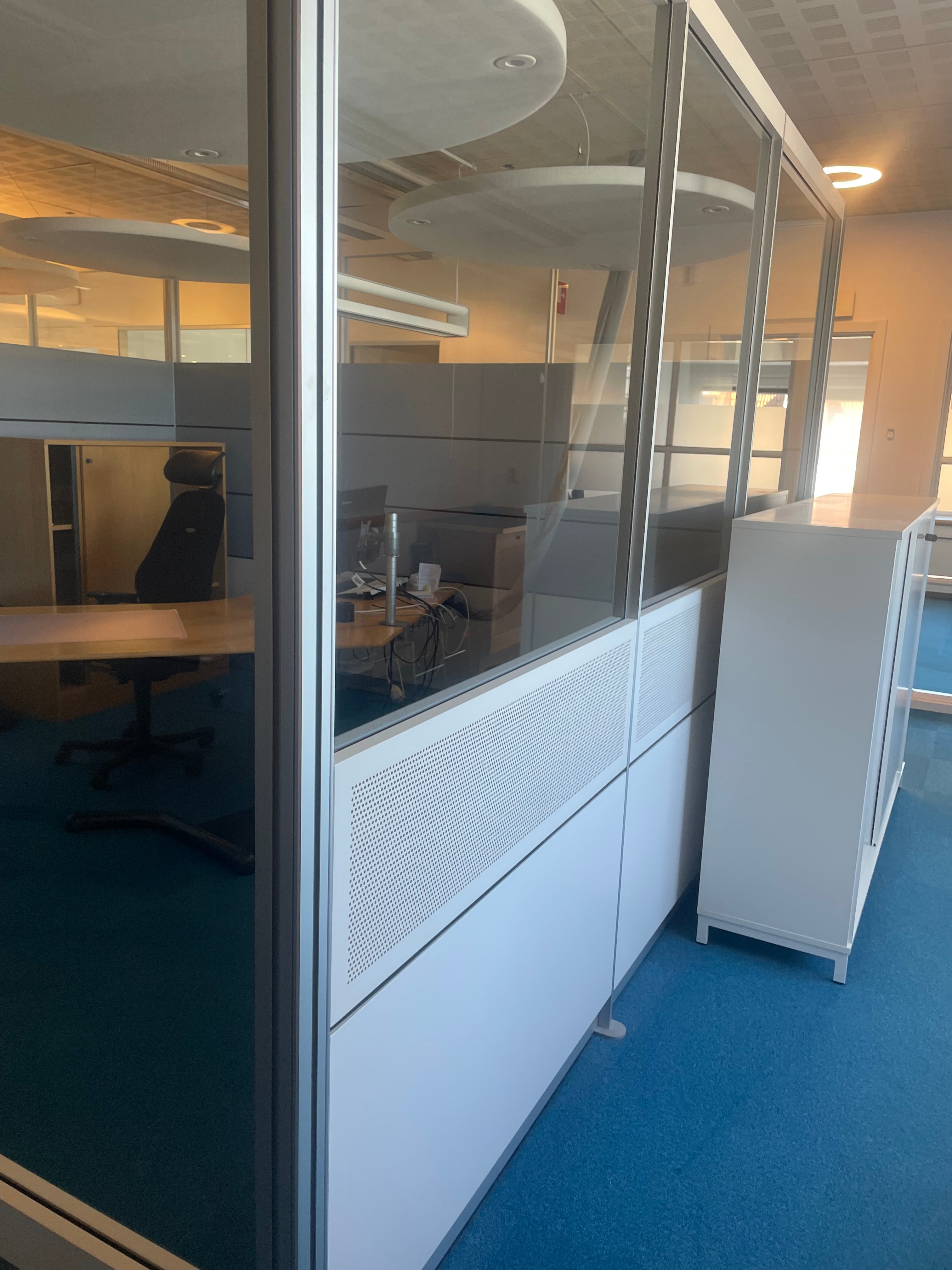 Glasparti / väggsystem 3 kontor