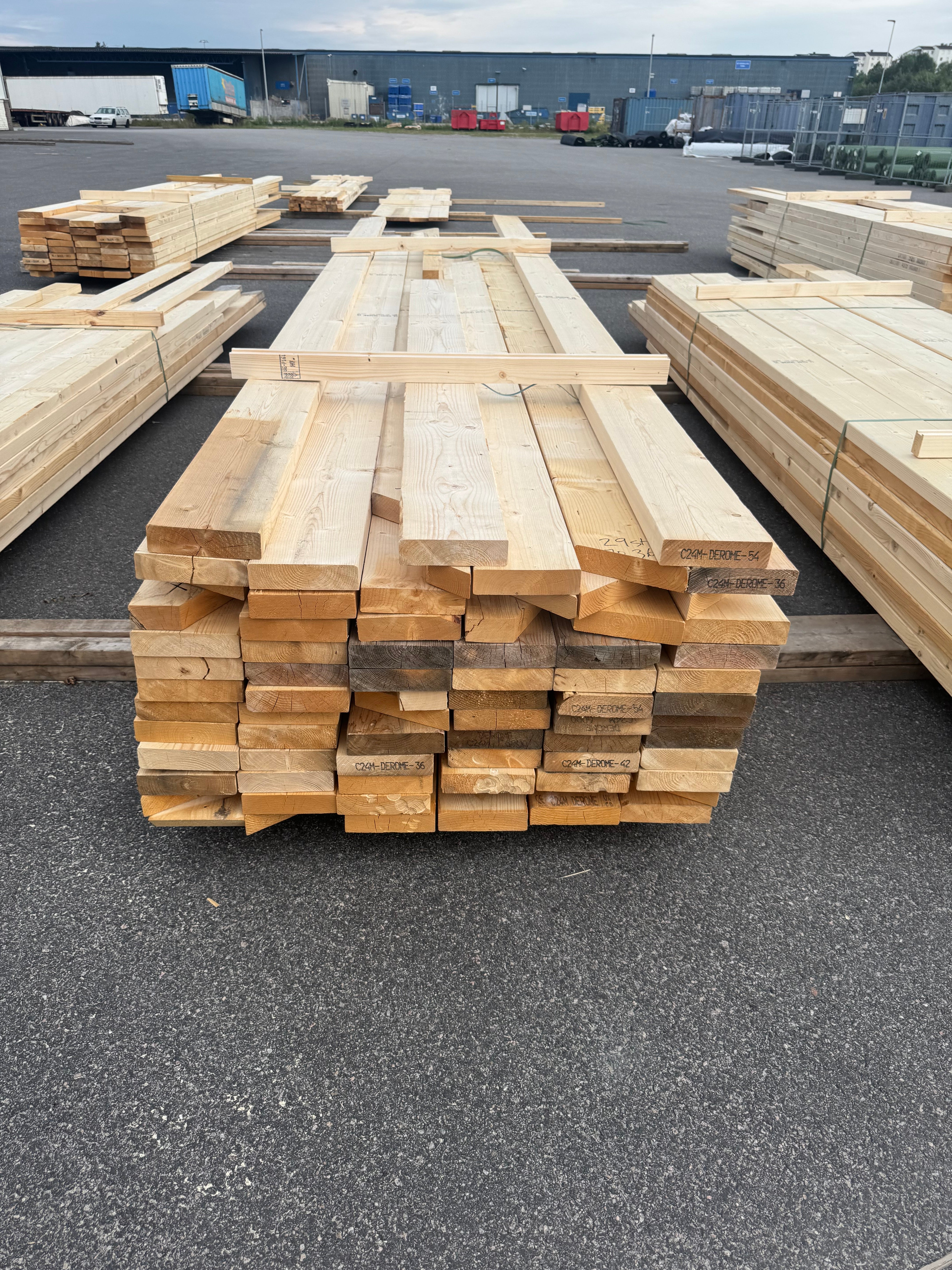 Paket Reglar 45x170 – 75 st C24 (ca 4,2 m)