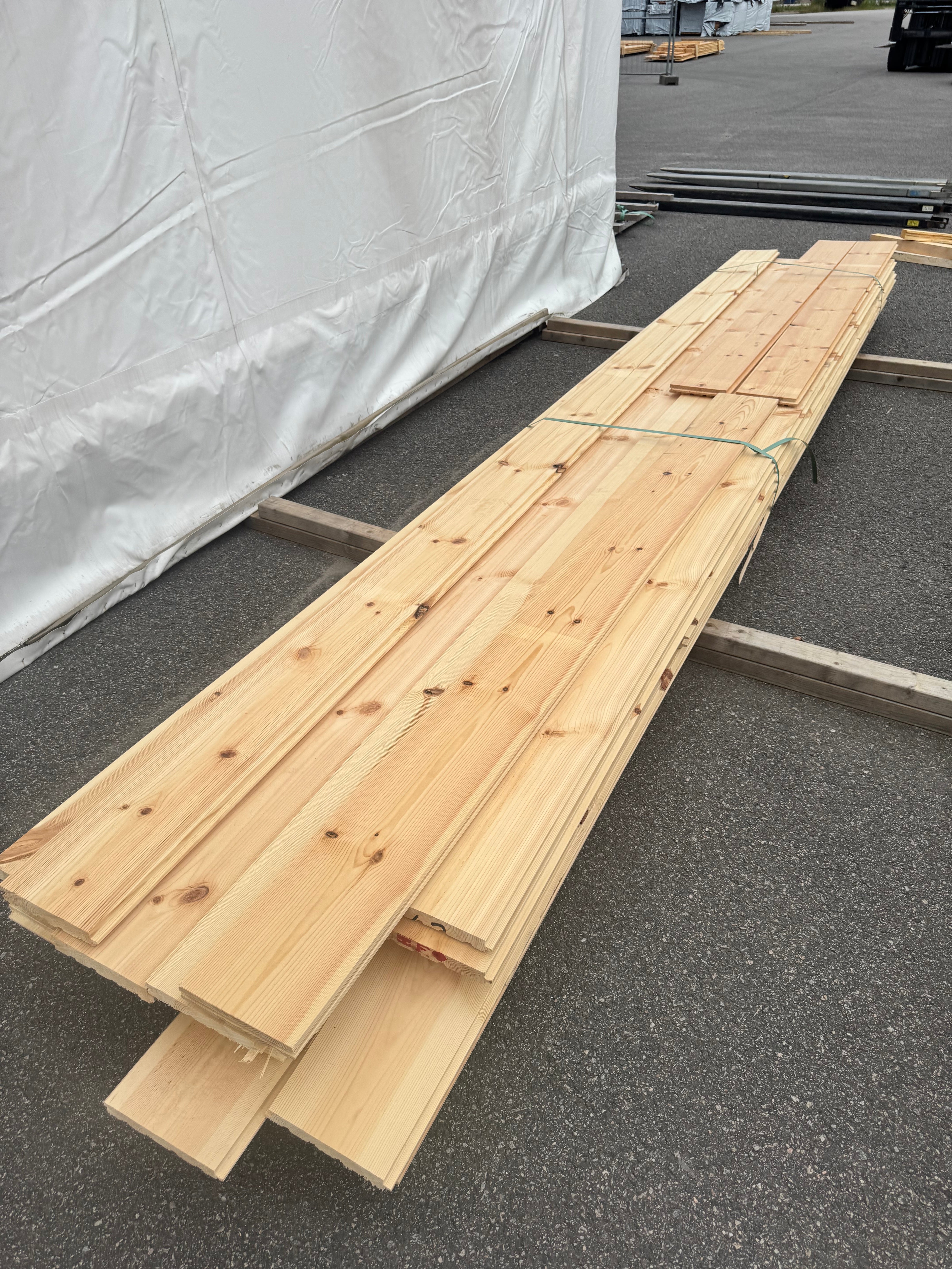 Paket Golv – Blandade Dimensioner (28 st / 2,38–4,50 m)