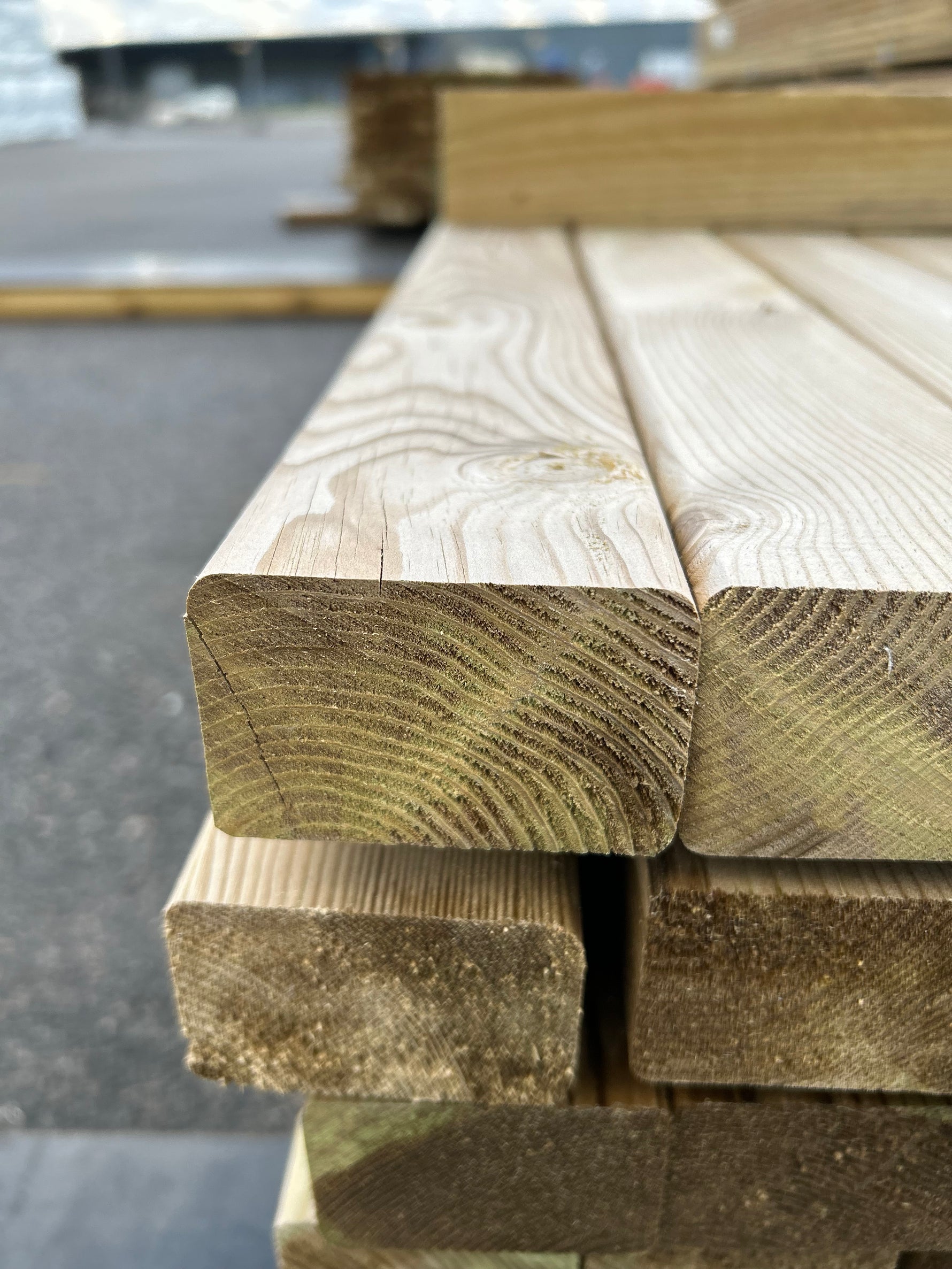 Paket Tryckimpregnerade Reglar 45x70mm, 140st 5.40m