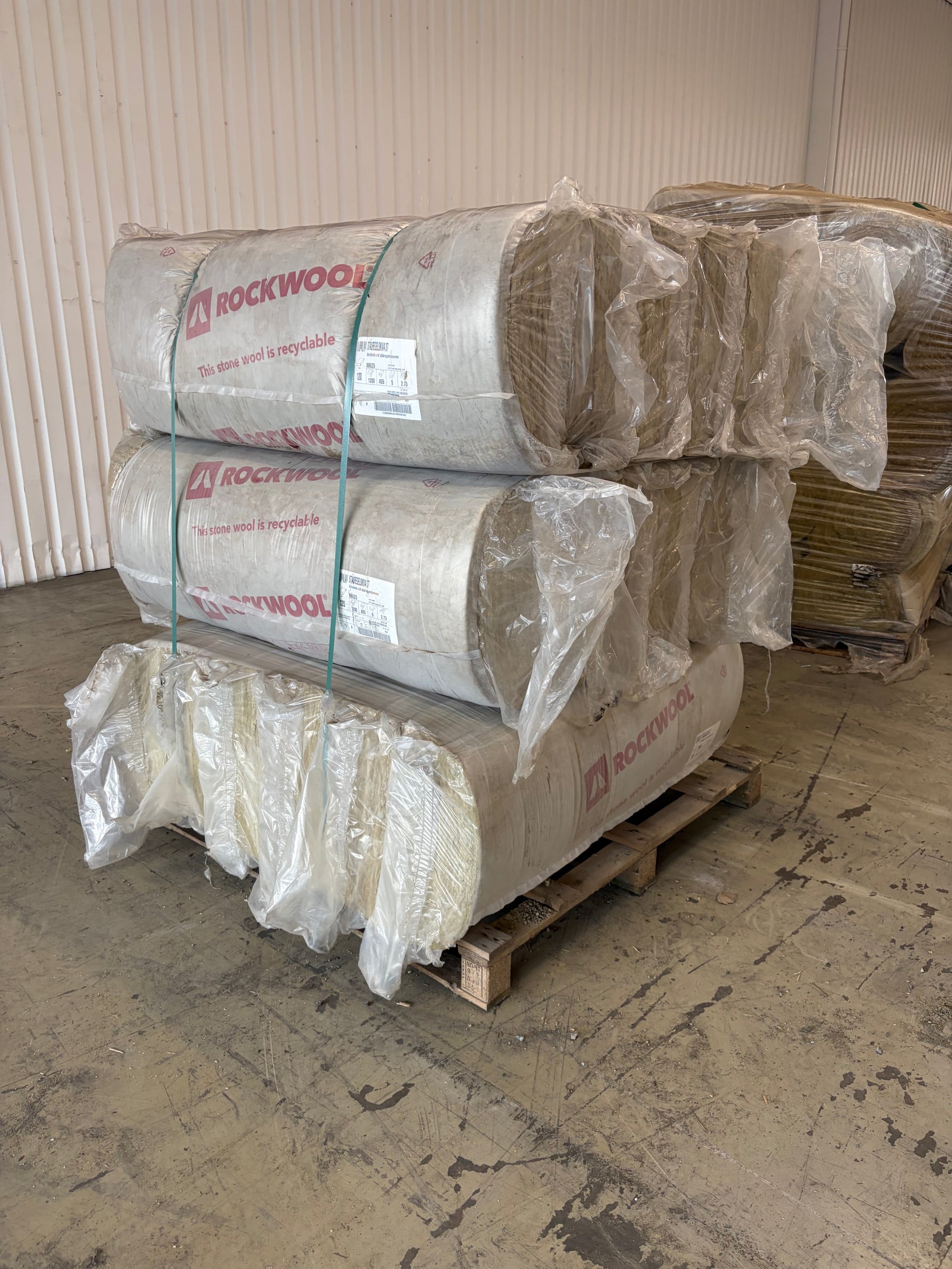 Pall Isolering Stålregelskiva 120x1200x455mm – 18 balar
