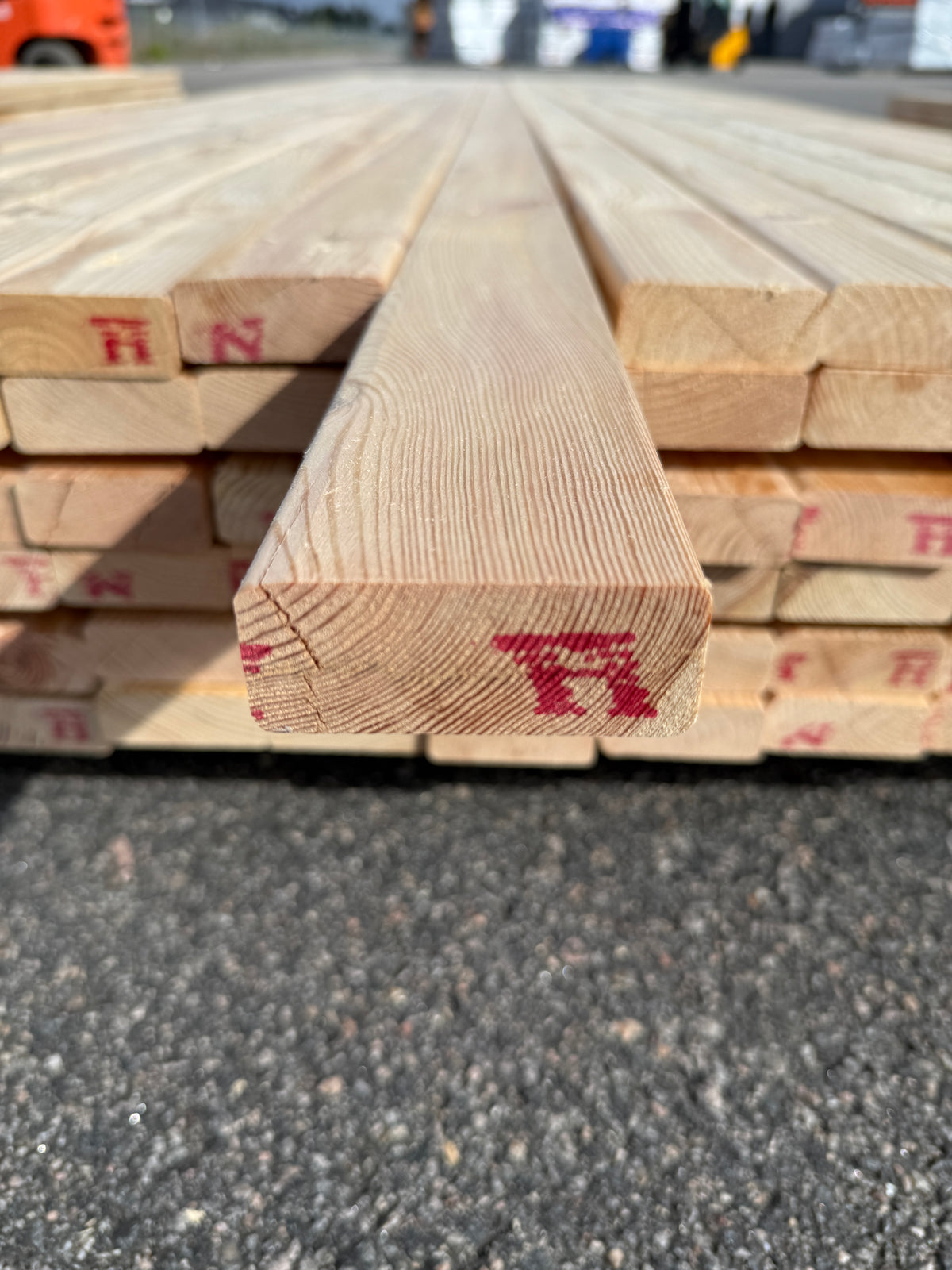 Paket Glespanel 28x70 mm – 3,60 m Furu 90 st