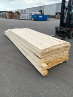 Paket Finsågade Brädor 22x120 mm – 3,00–5,40 m (Andra sortering)